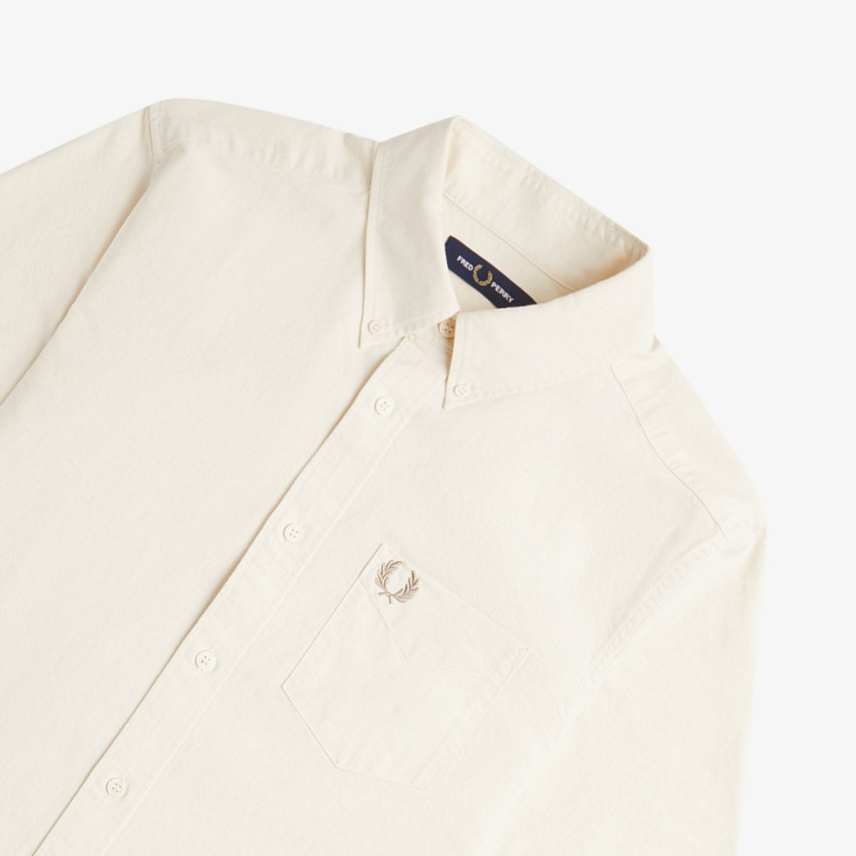 프레드페리(FRED PERRY) [Baseline] 숏 슬리브 옥스포드 셔츠(560) AFPM2415503-560