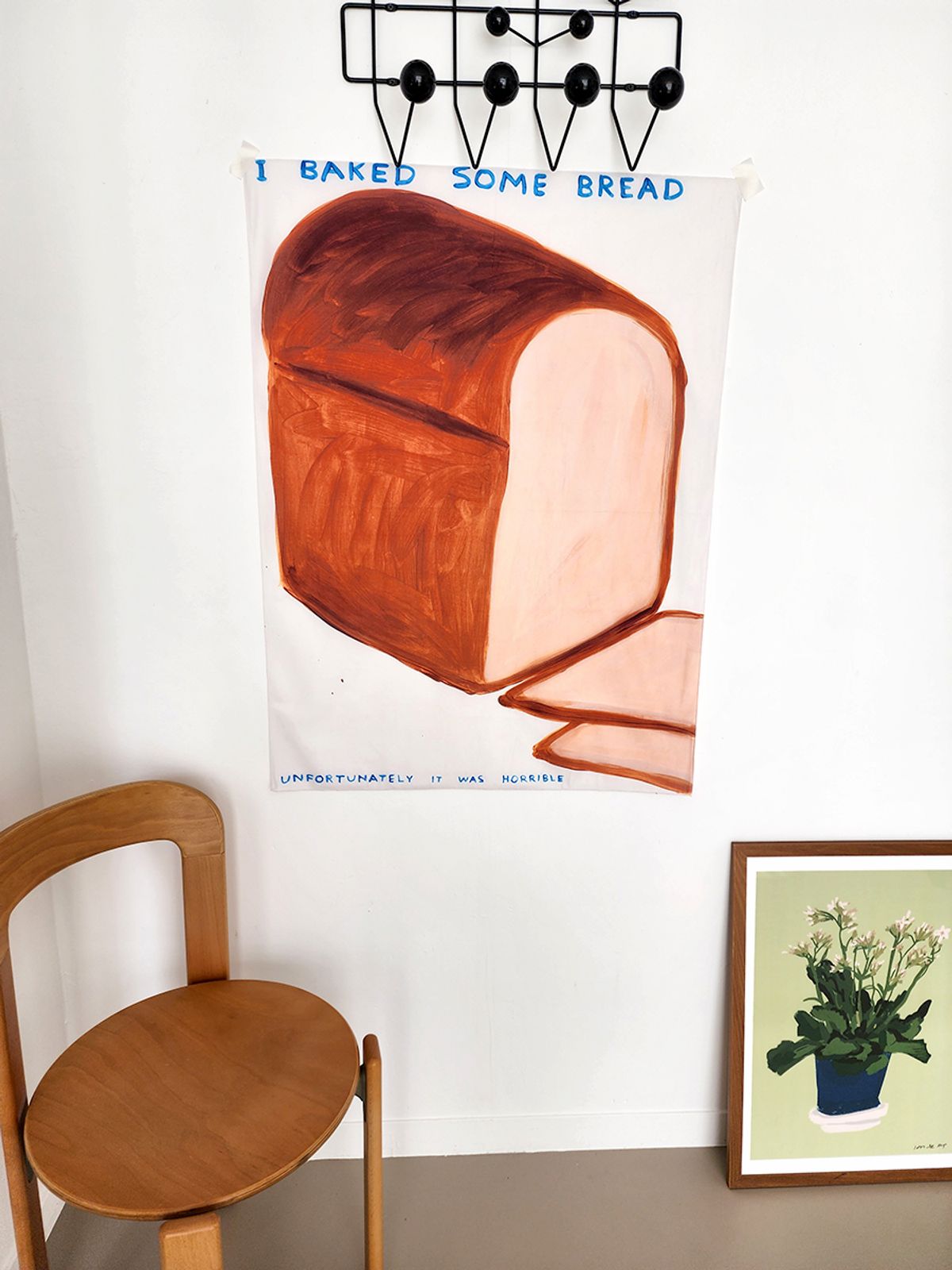 블랑쉬하우스(BLANCHE HOUSE) 폭신폭신한 식빵 패브릭 포스터 바란스 73x95
