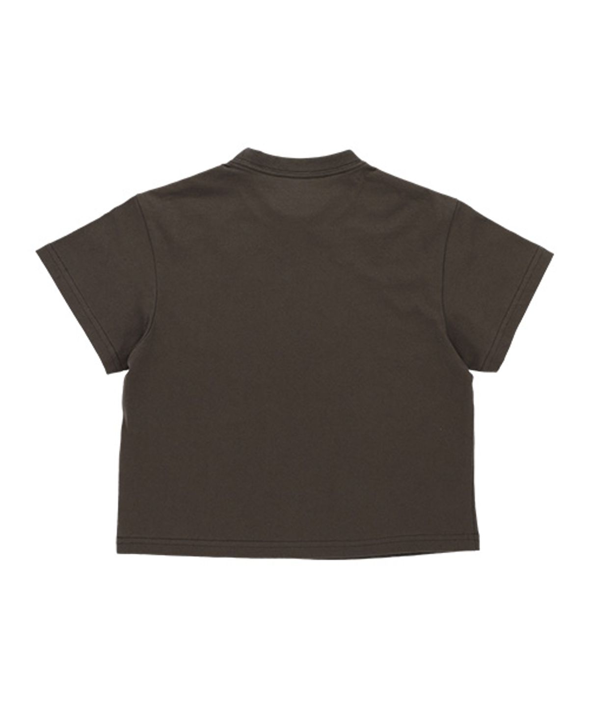 더콜디스트모먼트(THE COLDEST MOMENT) TCM starfish logo crop T (brown)