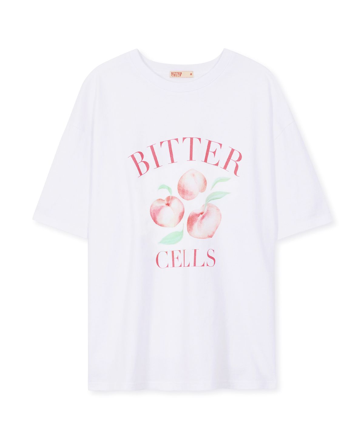 비터셀즈(BITTERCELLS) 플랫 피치 티-화이트