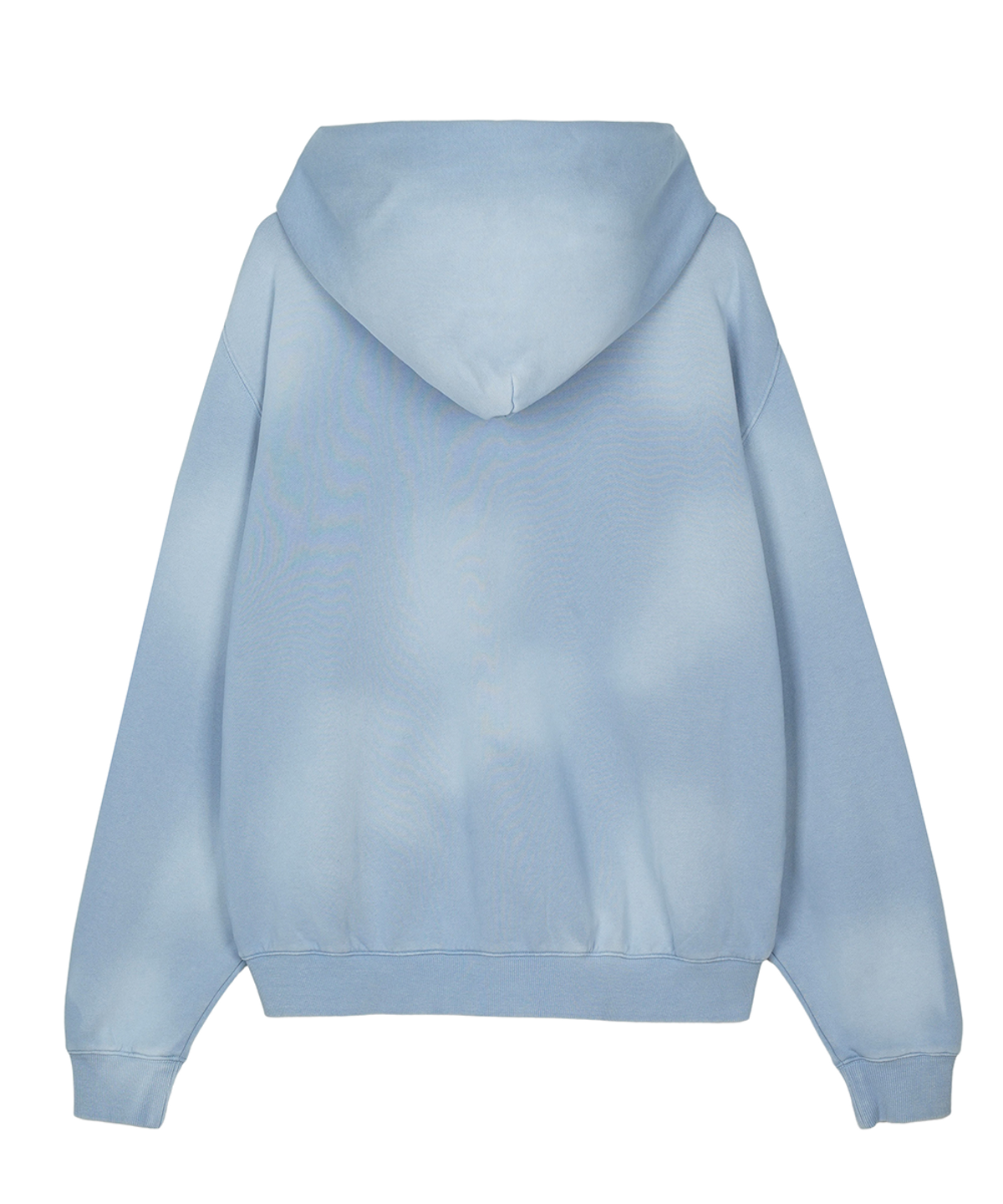 에프디알(FDR) Gradation Washed Disk Logo Hood Zip-Up_Blue