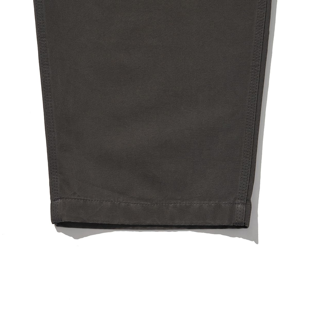 히즈핸더(HISHANDER) BELTED WIDE CHINO PANTS [Grey]