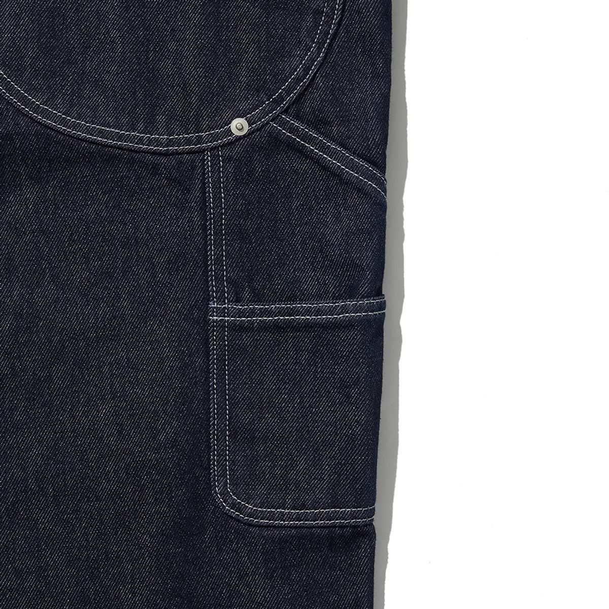 히즈핸더(HISHANDER) DOUBLE KNEE DENIM PANTS [Indigo]