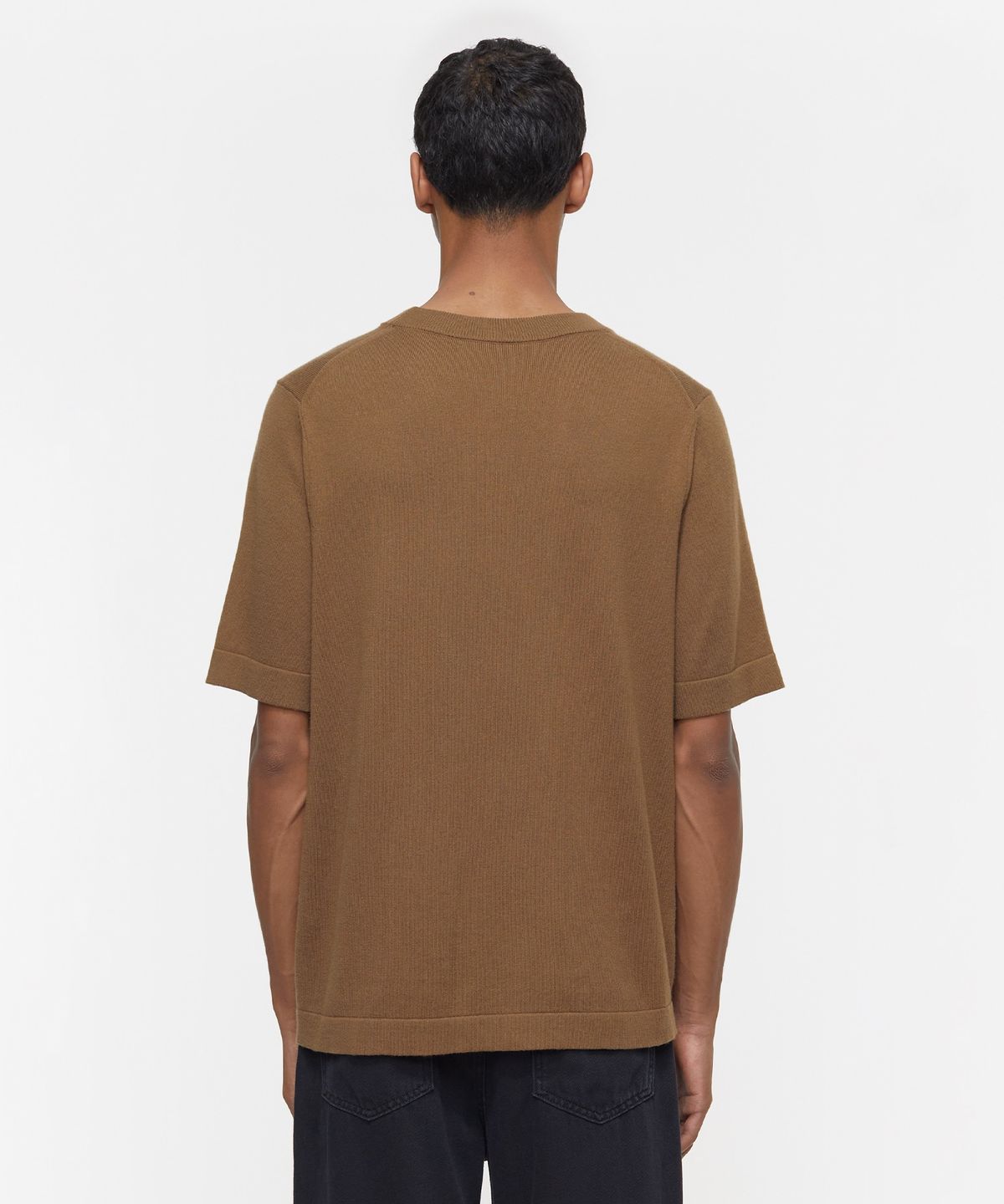 클로즈드(CLOSED) (M) 크루 넥 티셔츠 티크 우드 CREW NECK SHORT SLEEVE TEAK WOOD