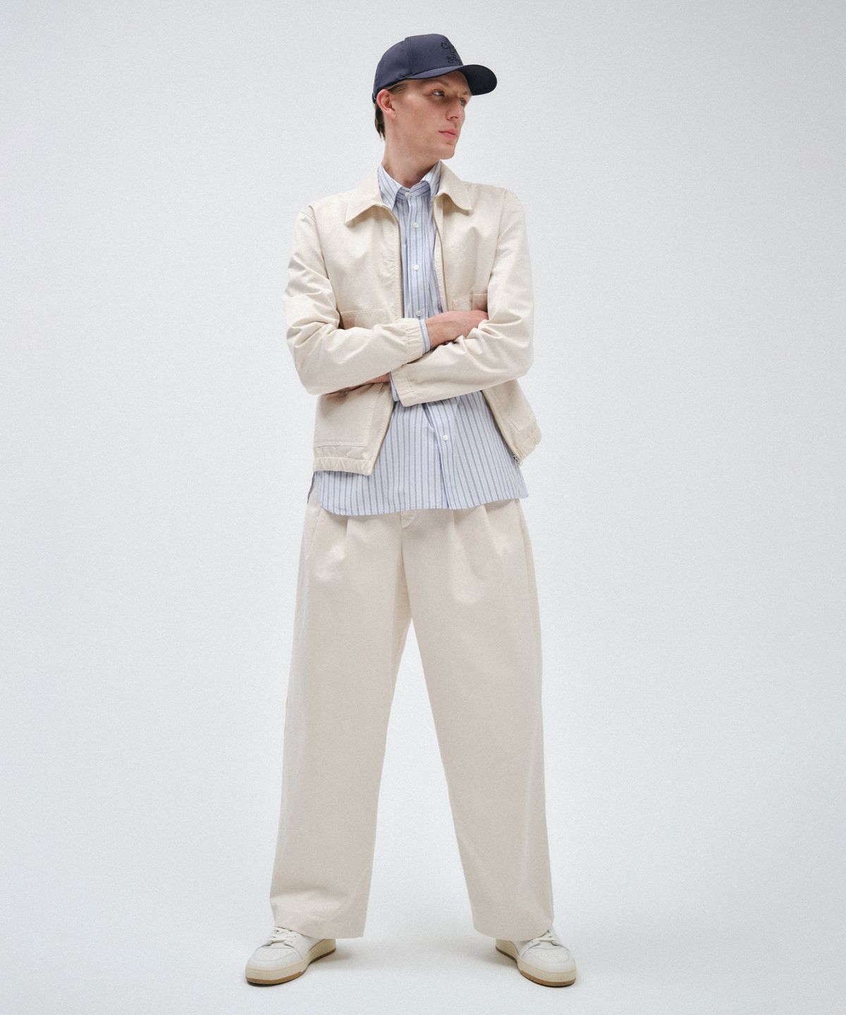클로즈드(CLOSED) (M) 워커 자켓 라임 베이지 WORKER JACKET LIME BEIGE