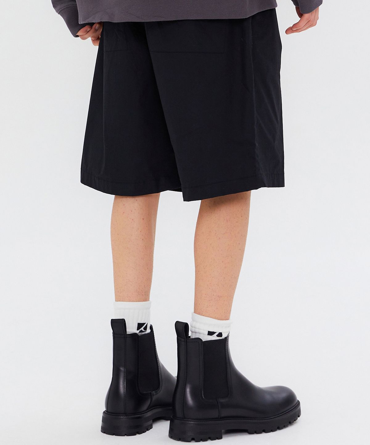쿨트(KULTE) COTTON COMFORT SHORT BLACK