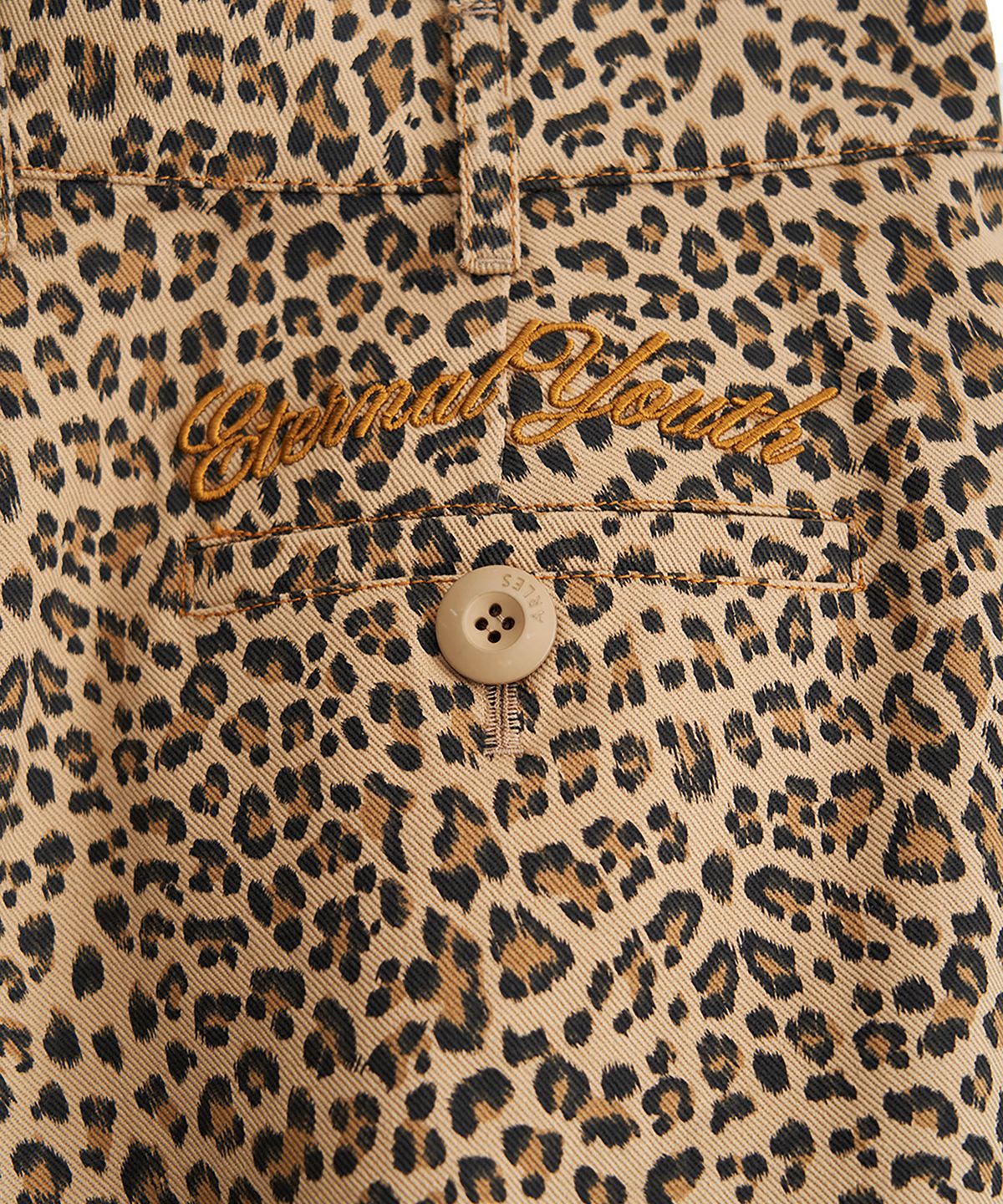 프롬아를(FROM ARLES) 5부 보이 스카웃 치노 팬츠 / LEOPARD