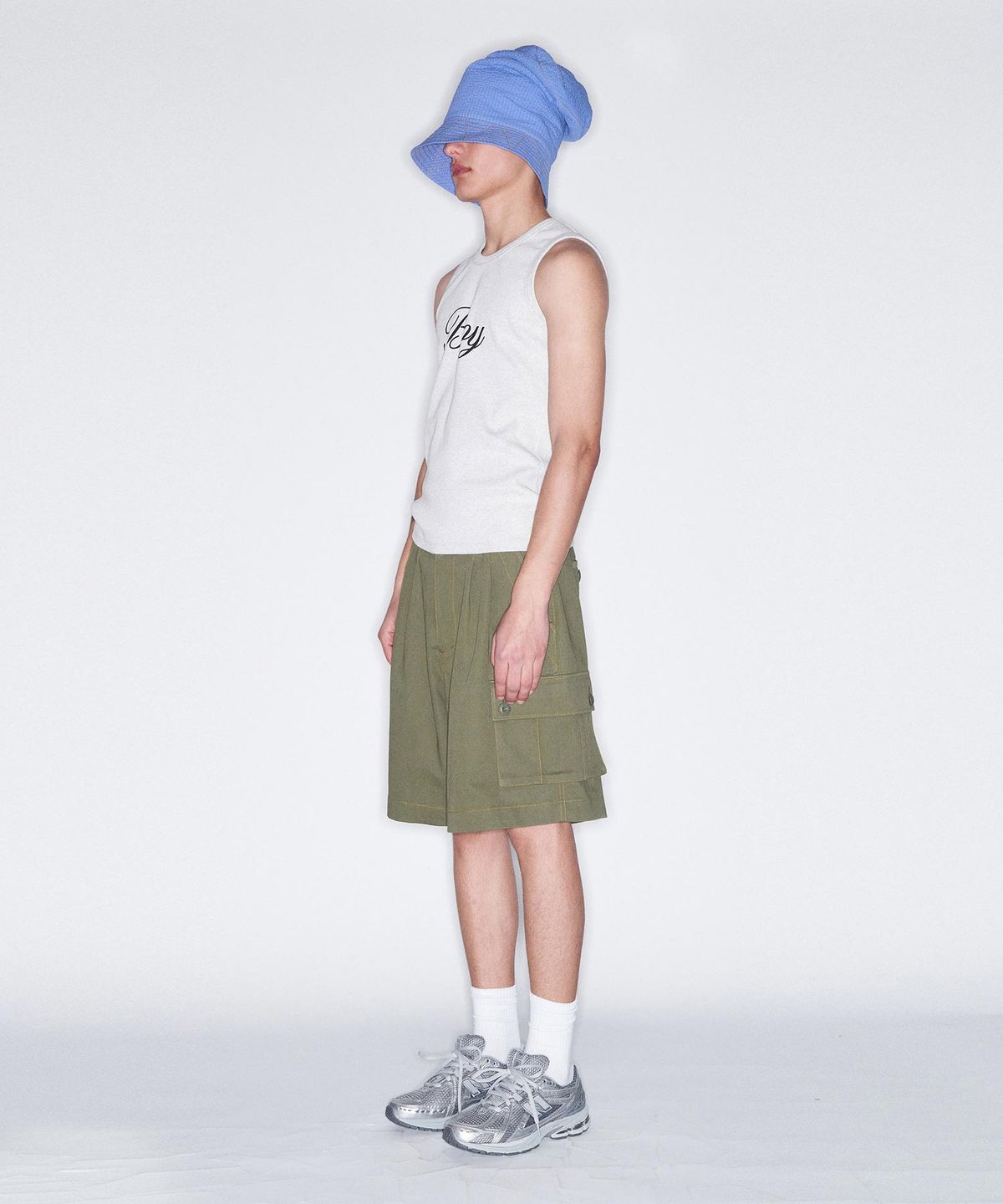 프롬아를(FROM ARLES) 90S 빈티지 슬리브리스 BOY / GRAY