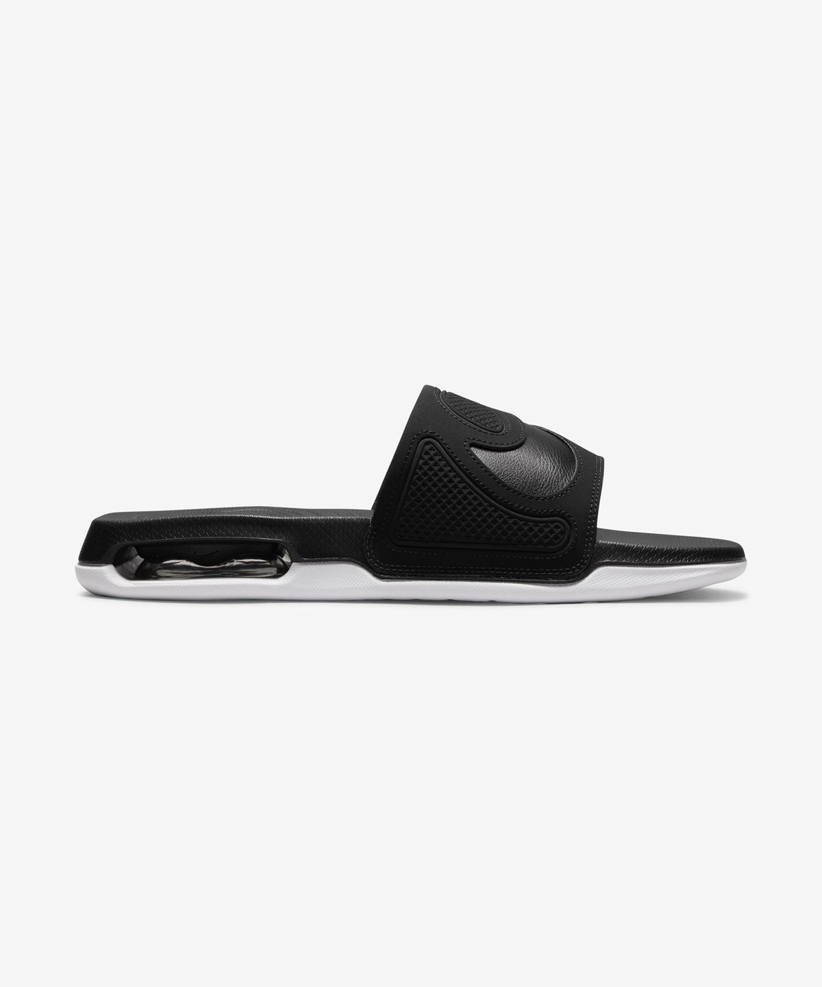 나이키(NIKE) 에어 맥스 시로 슬라이드 M - 블랙:메탈릭 실버:화이트 / DC1460-004