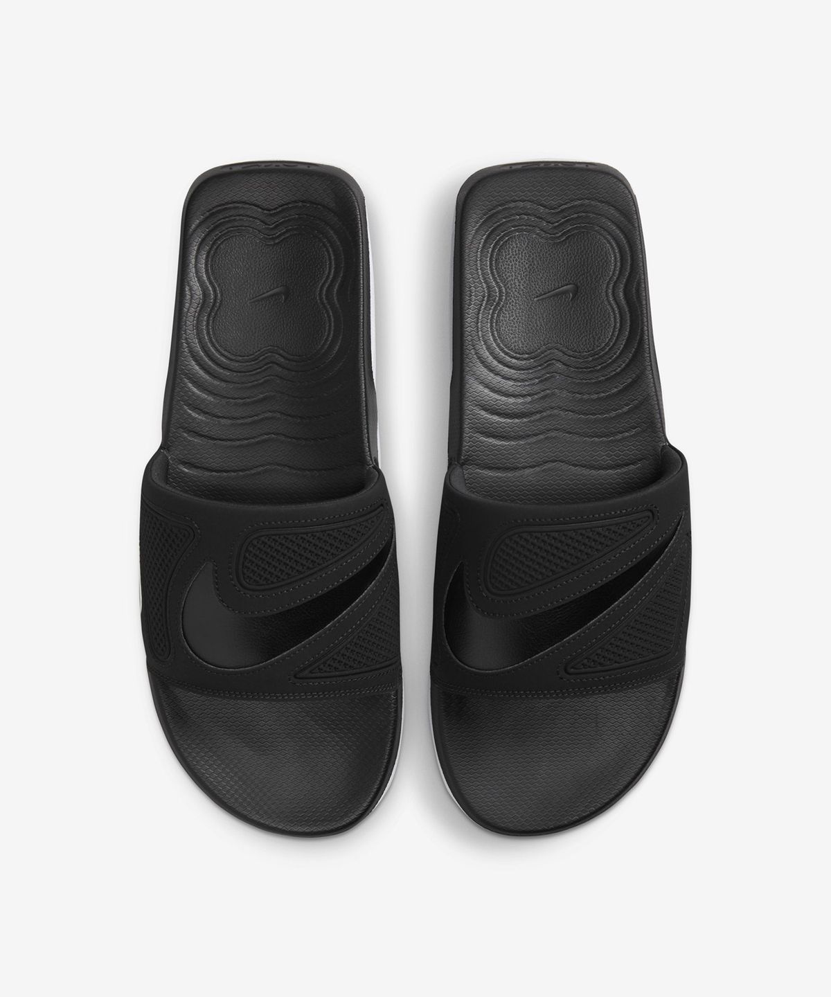 나이키(NIKE) 에어 맥스 시로 슬라이드 M - 블랙:메탈릭 실버:화이트 / DC1460-004