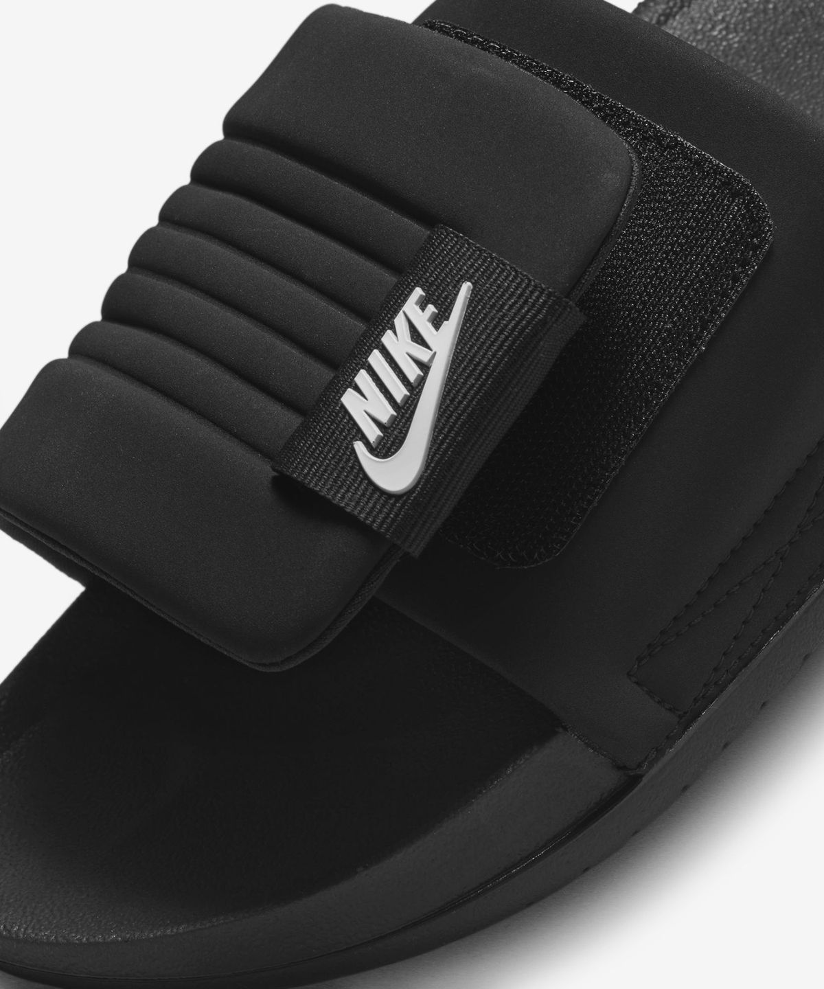 나이키(NIKE) 오프코트 어저스트 슬라이드 M - 블랙:블랙:화이트 / DQ9624-001