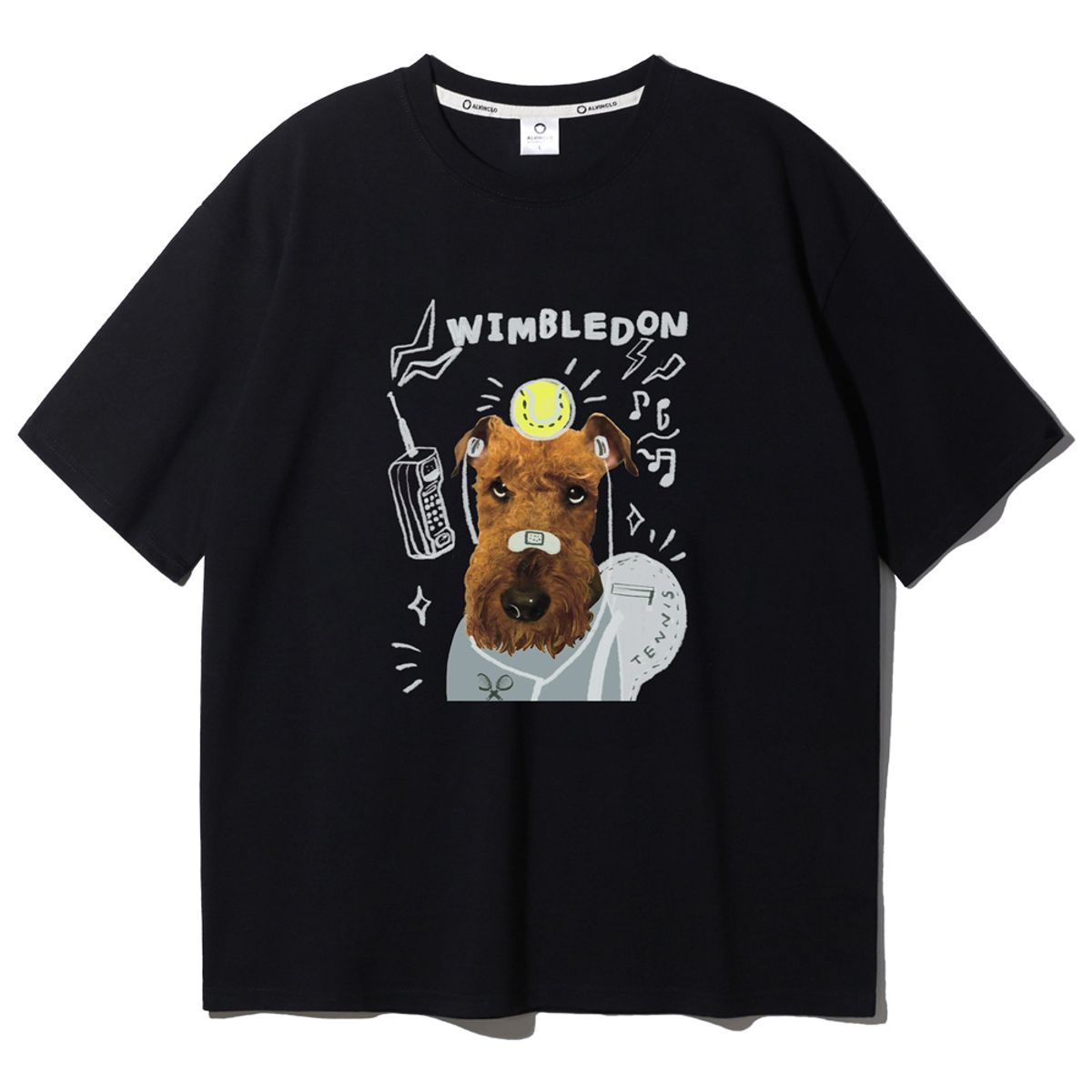 앨빈클로(ALVINCLO) 윔블던 오버핏 반팔티 AST4523 (3 COLOR)
