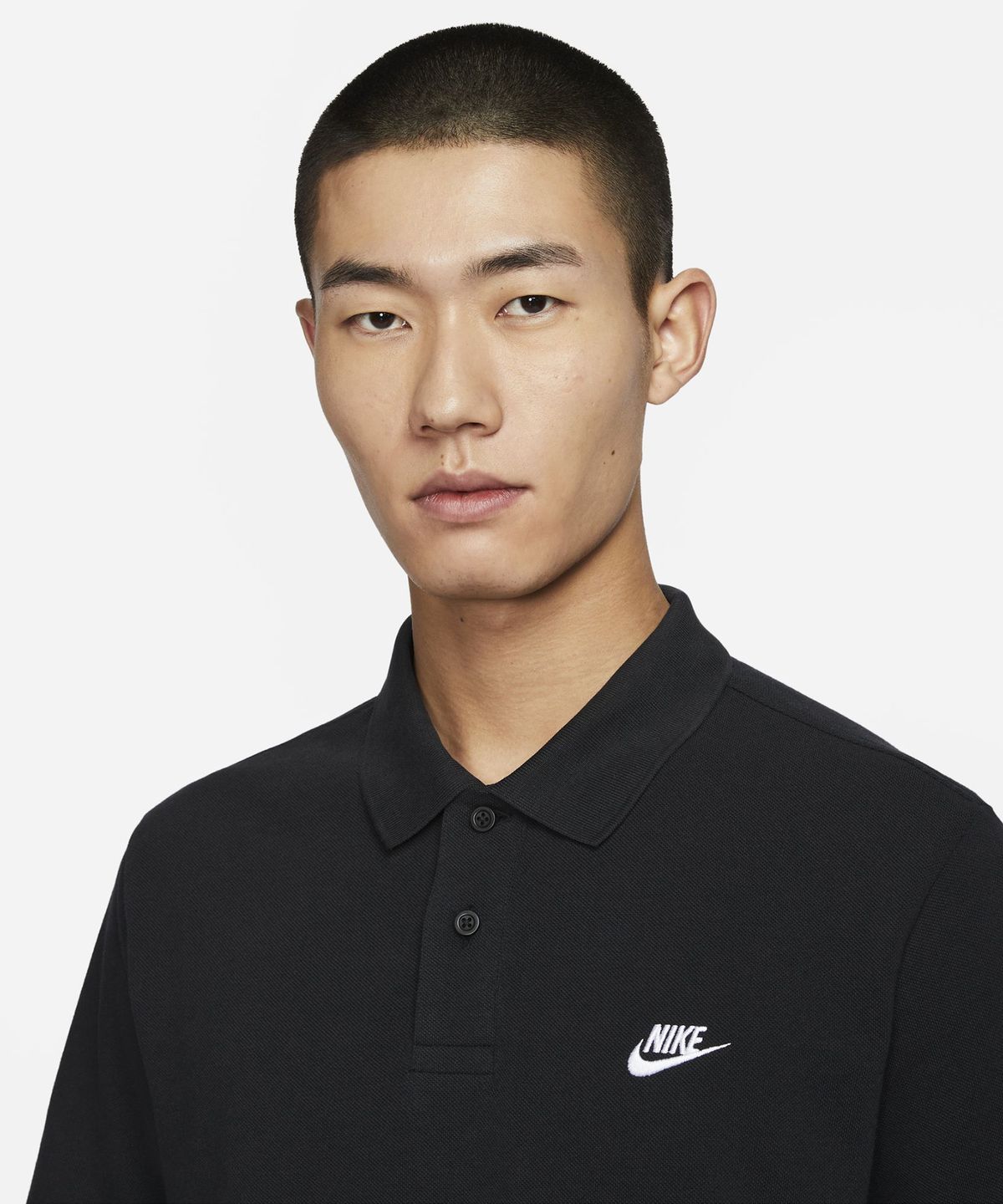 나이키(NIKE) 클럽 반소매 폴로셔츠 M - 블랙:화이트 / FN3895-010