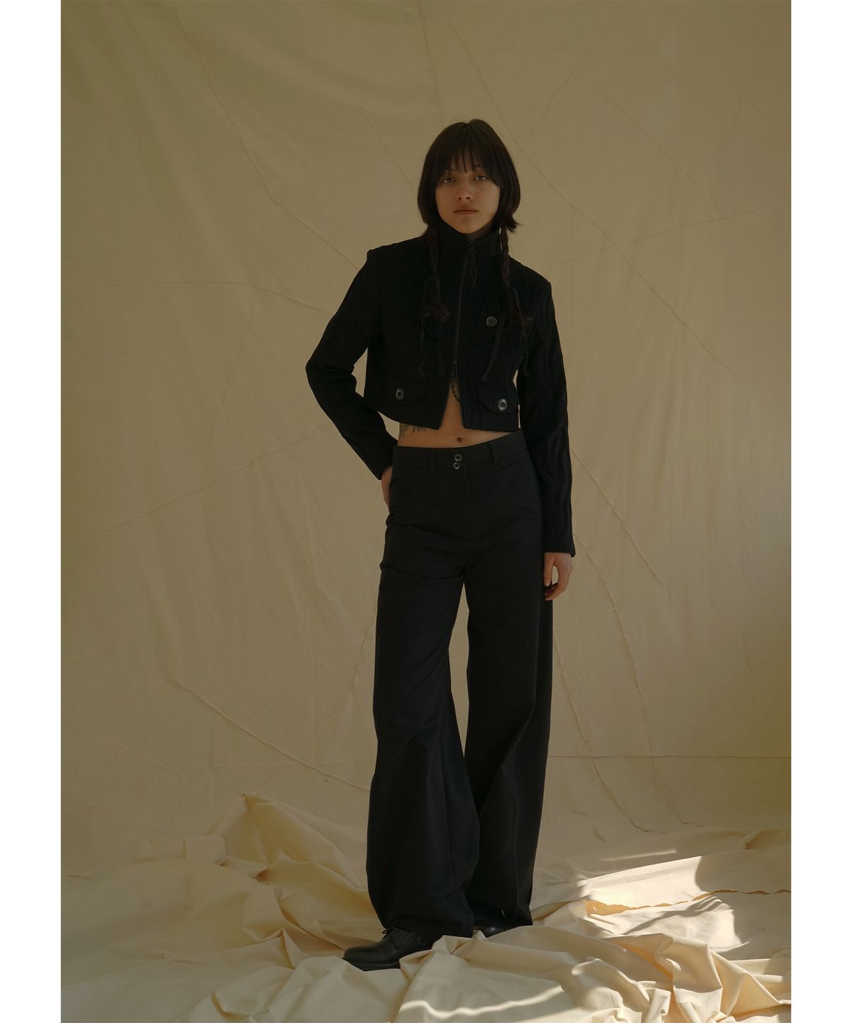루드(LUDE) JACKET_#02_KOREAN FABRIC