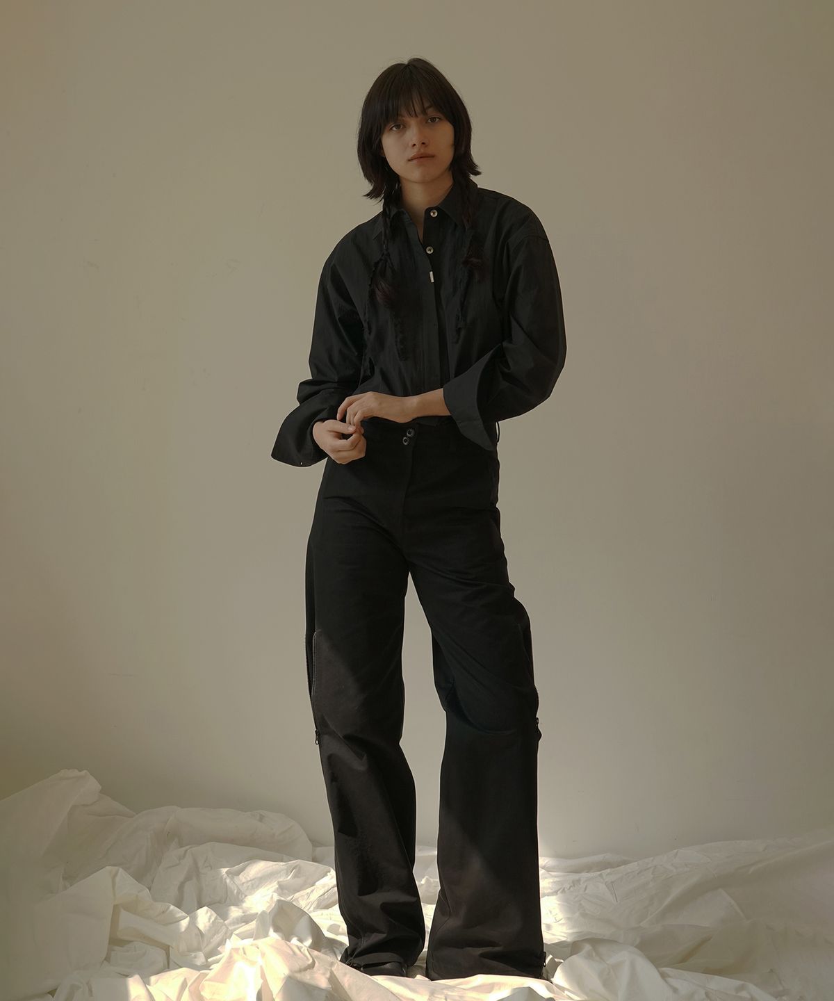 루드(LUDE) PANTS_#01_KOREAN FABRIC