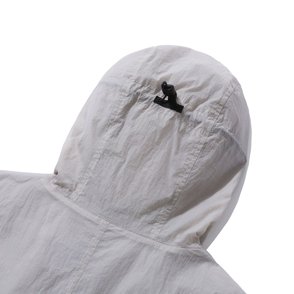 모이프(MOIF) [SS24] HOODED CROP VEST / SILVER