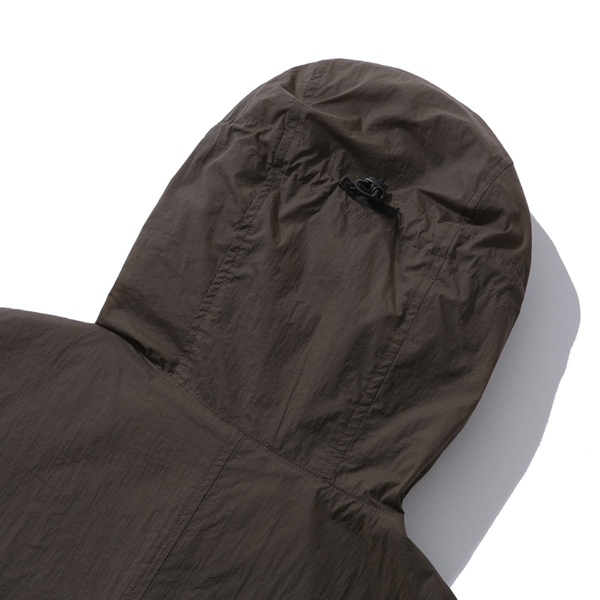 모이프(MOIF) [SS24] HOODED CROP VEST / UMBER