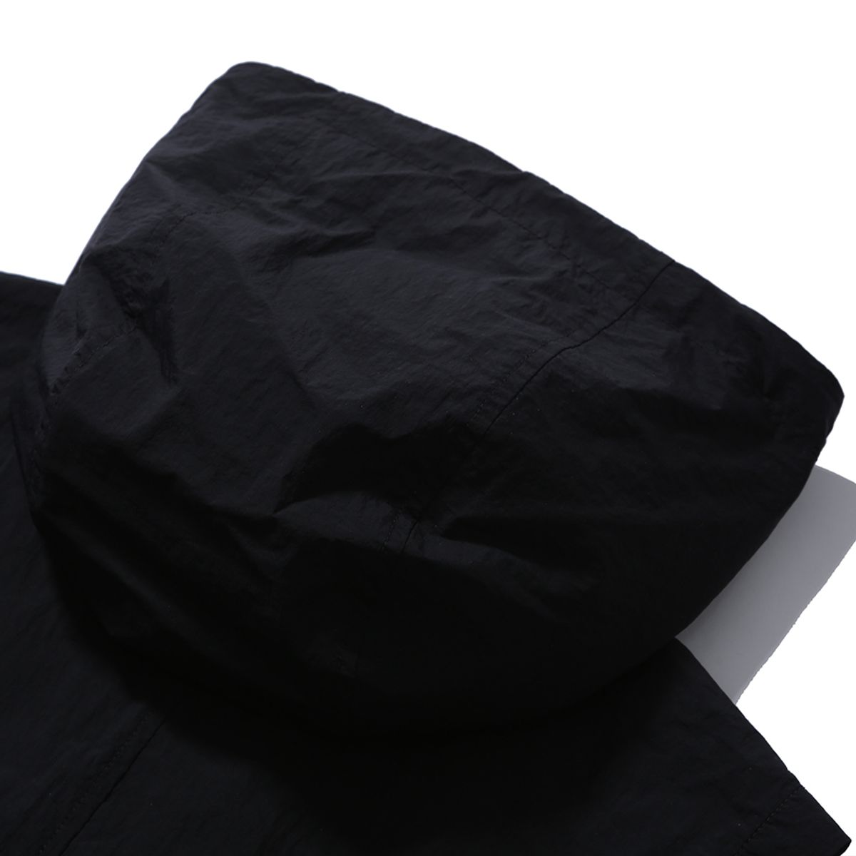 모이프(MOIF) [SS24] HOODED CROP VEST / BLACK