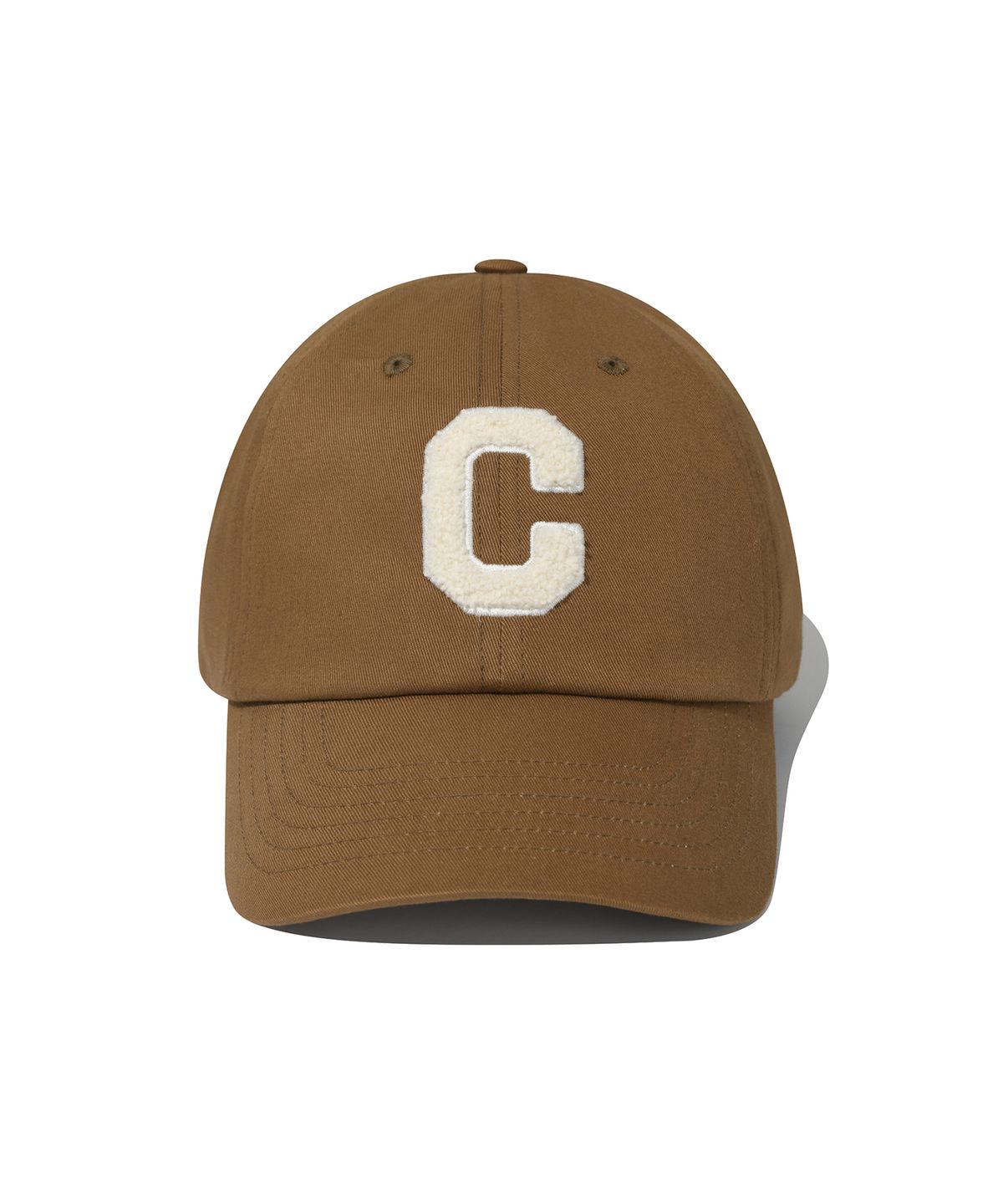 커버낫(COVERNAT) [스탠다드 핏] C 로고 B.B 캡 카멜