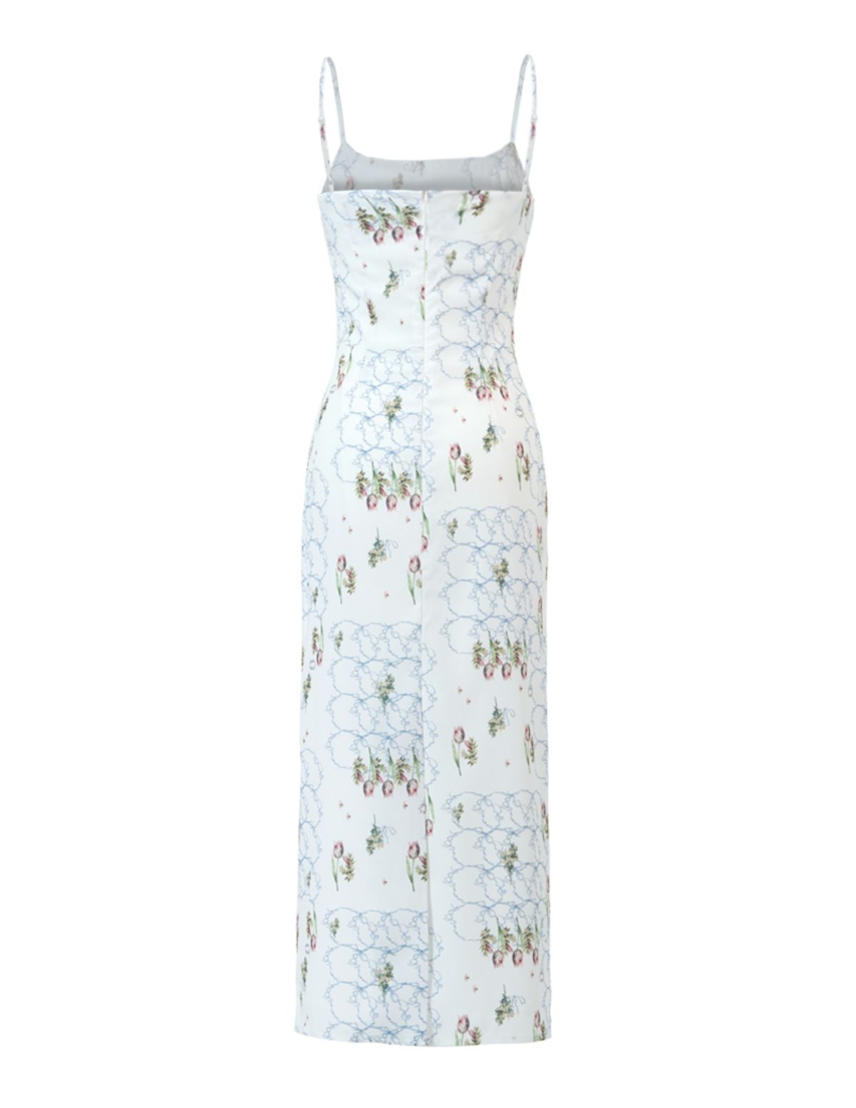 신스레터스(SHINS LETTERS) Ribbon Tulip Dress