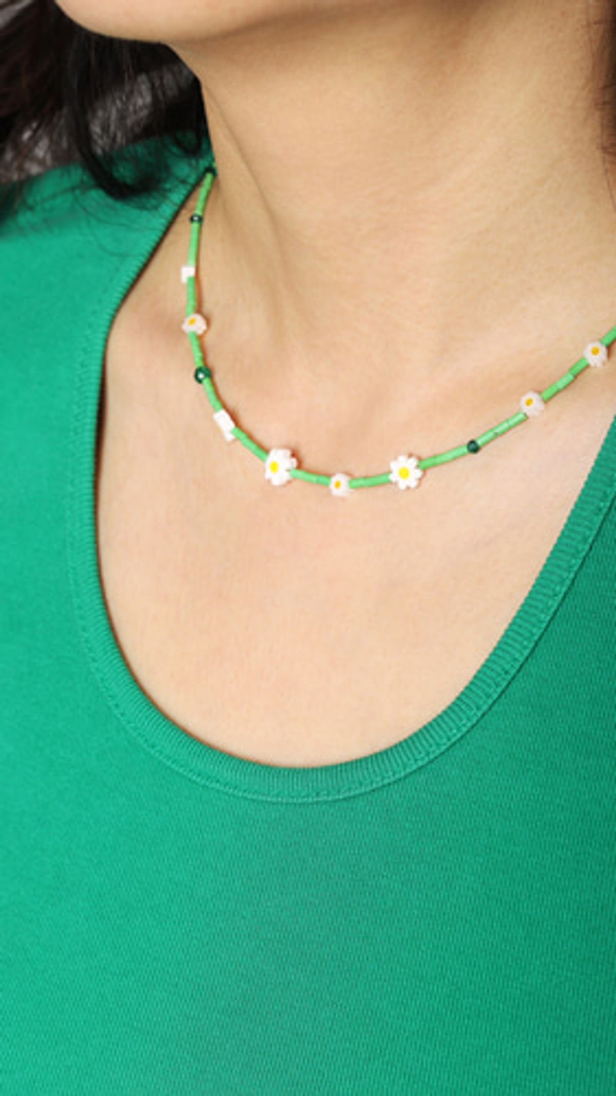 모드곤(MODGONE) 데이지 꽃 목걸이 Daisy Necklace