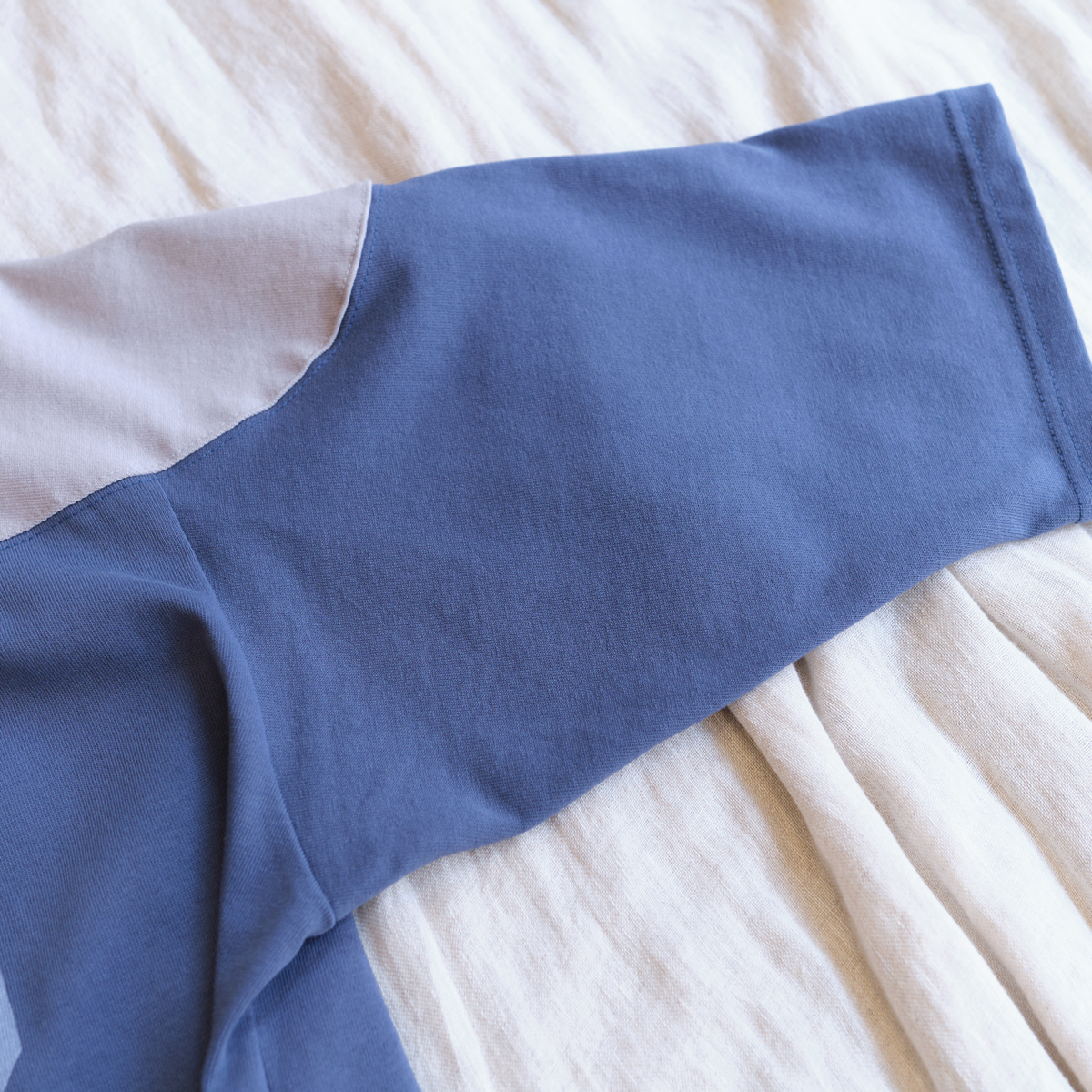 본로우(BONRROW) Football Tee_Blue