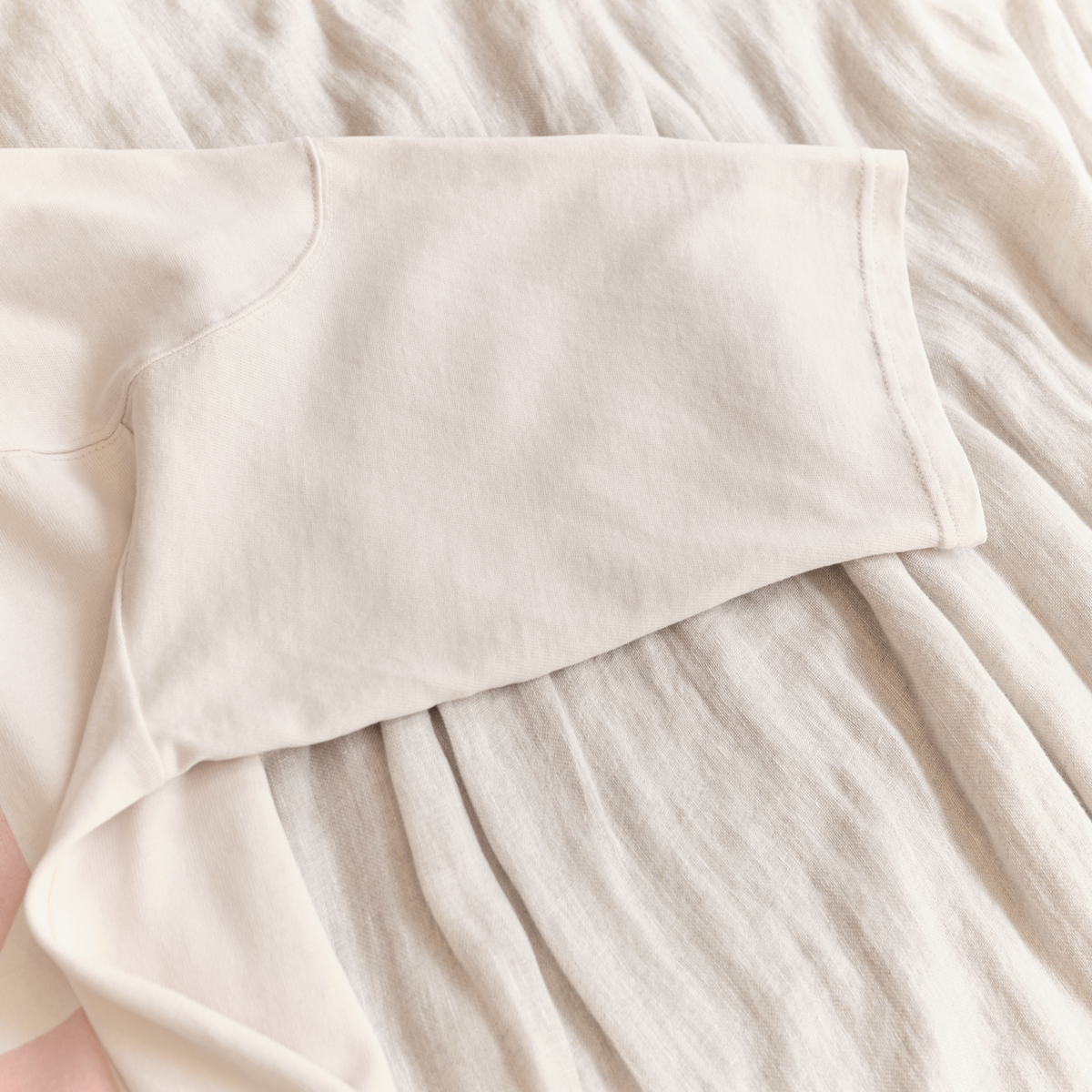 본로우(BONRROW) Football Tee_Ivory