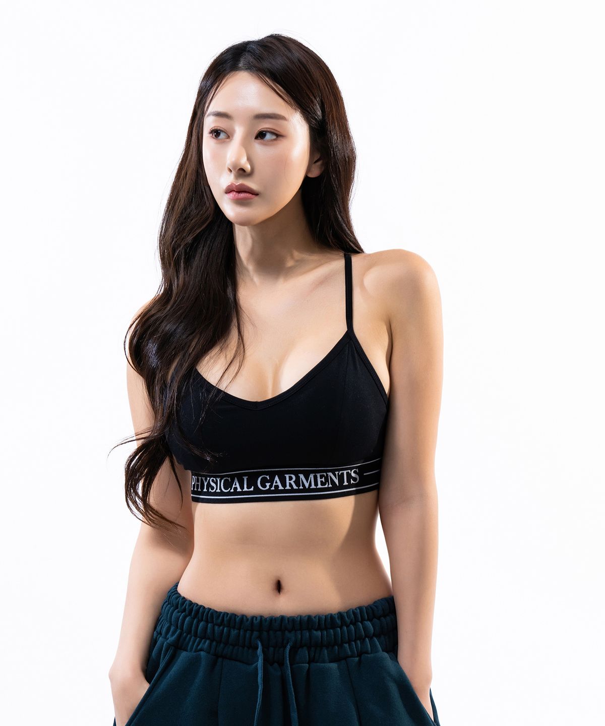 피지컬가먼츠(PHYSICAL GARMENTS) P5023 우먼 밴드 브라탑 [2 COLOR]