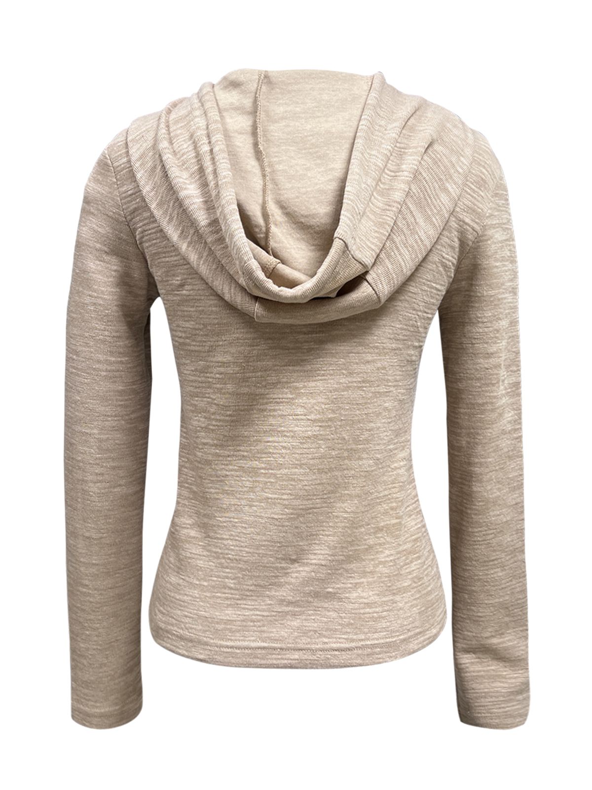 쎄쎄쎄(SETSETSET) SHIRRING CARGO HOOD ZIP-UP BEIGE