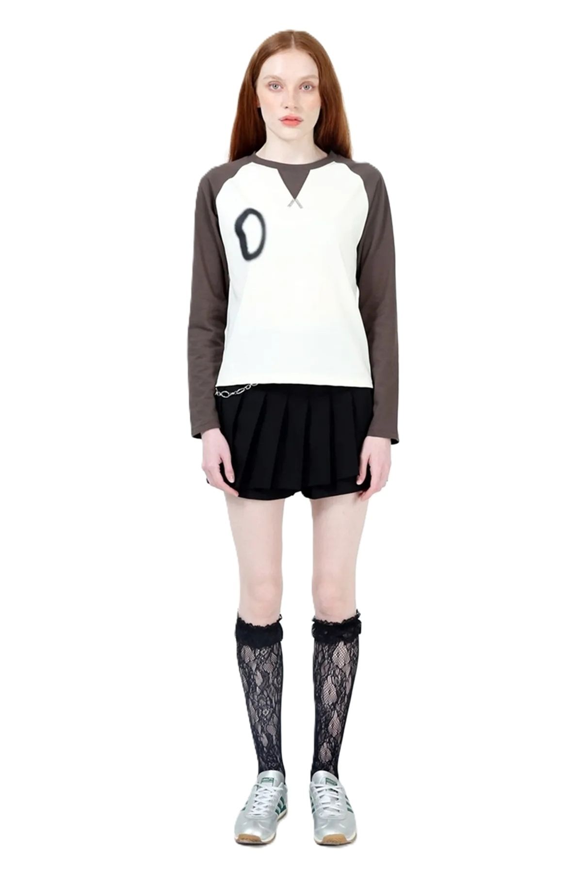 언어더컬러(ANOTHER COLOR) STITCH RAGLAN T-SHIRT (BR)