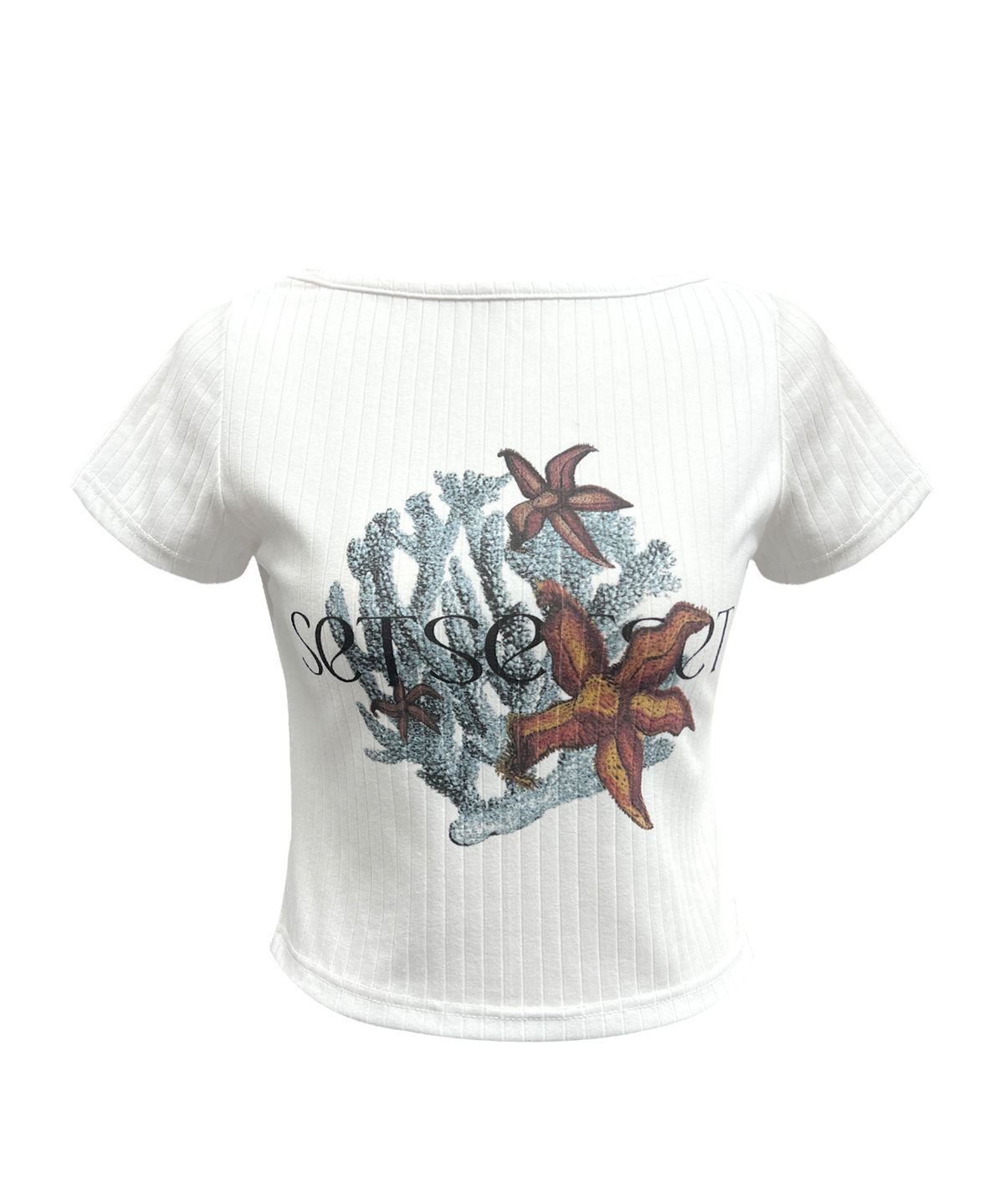 쎄쎄쎄(SETSETSET) CORAL T-SHIRT