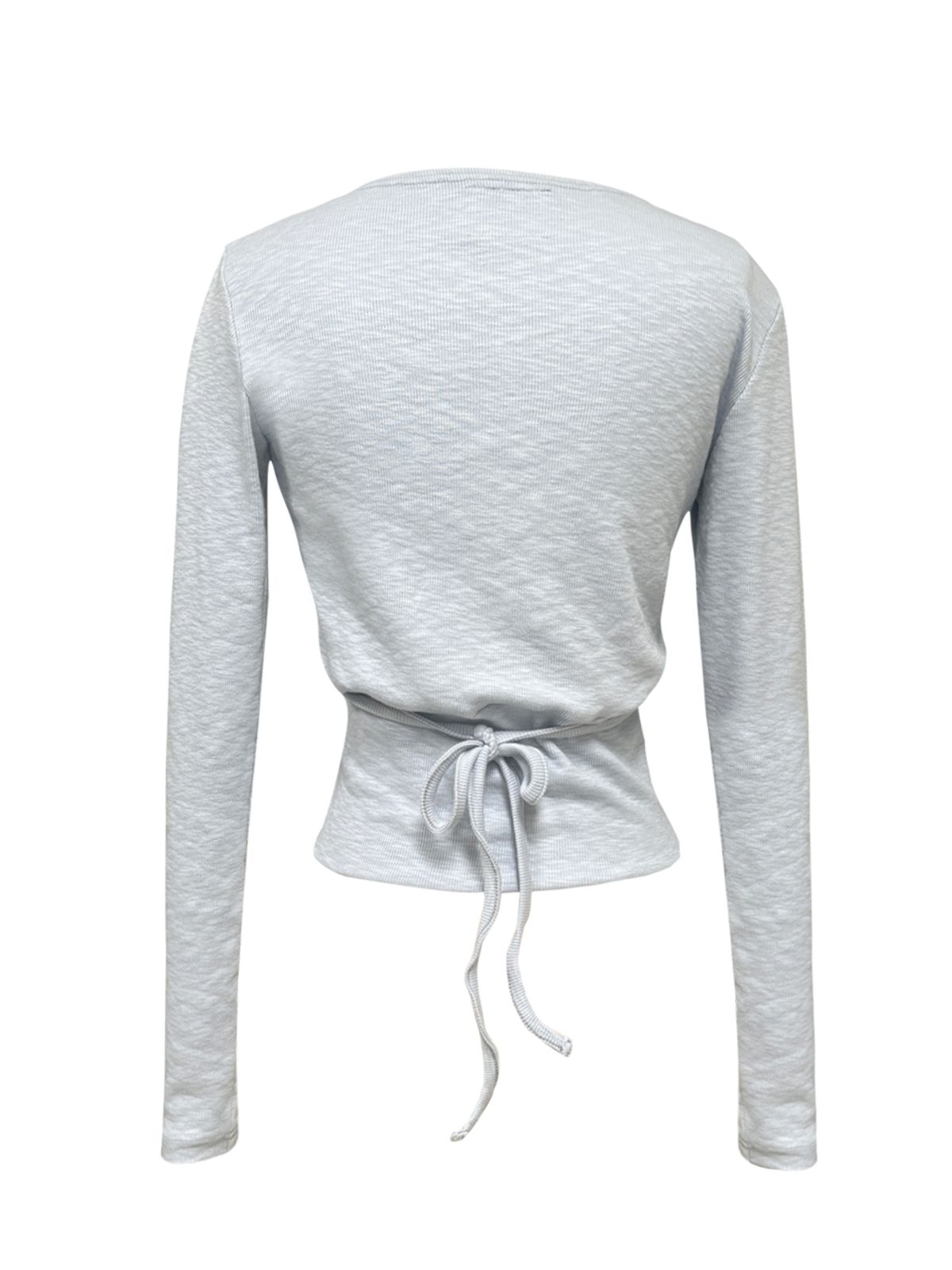 쎄쎄쎄(SETSETSET) ARHA WRAP T-SHIRT SKY BLUE