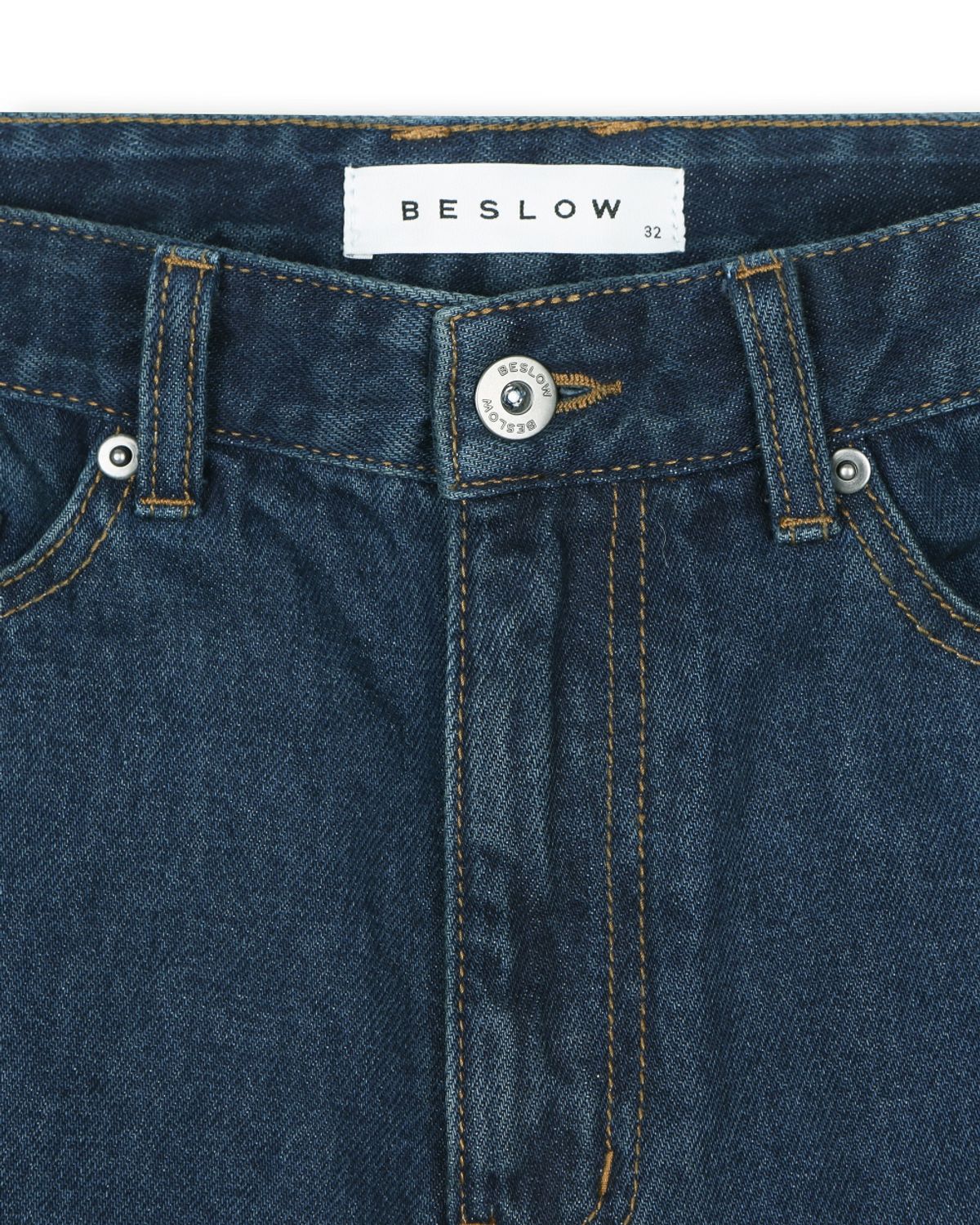 비슬로우(BESLOW) [비슬로우X패션약국]SEMI BOOTSCUT DENIM PANTS BLUE