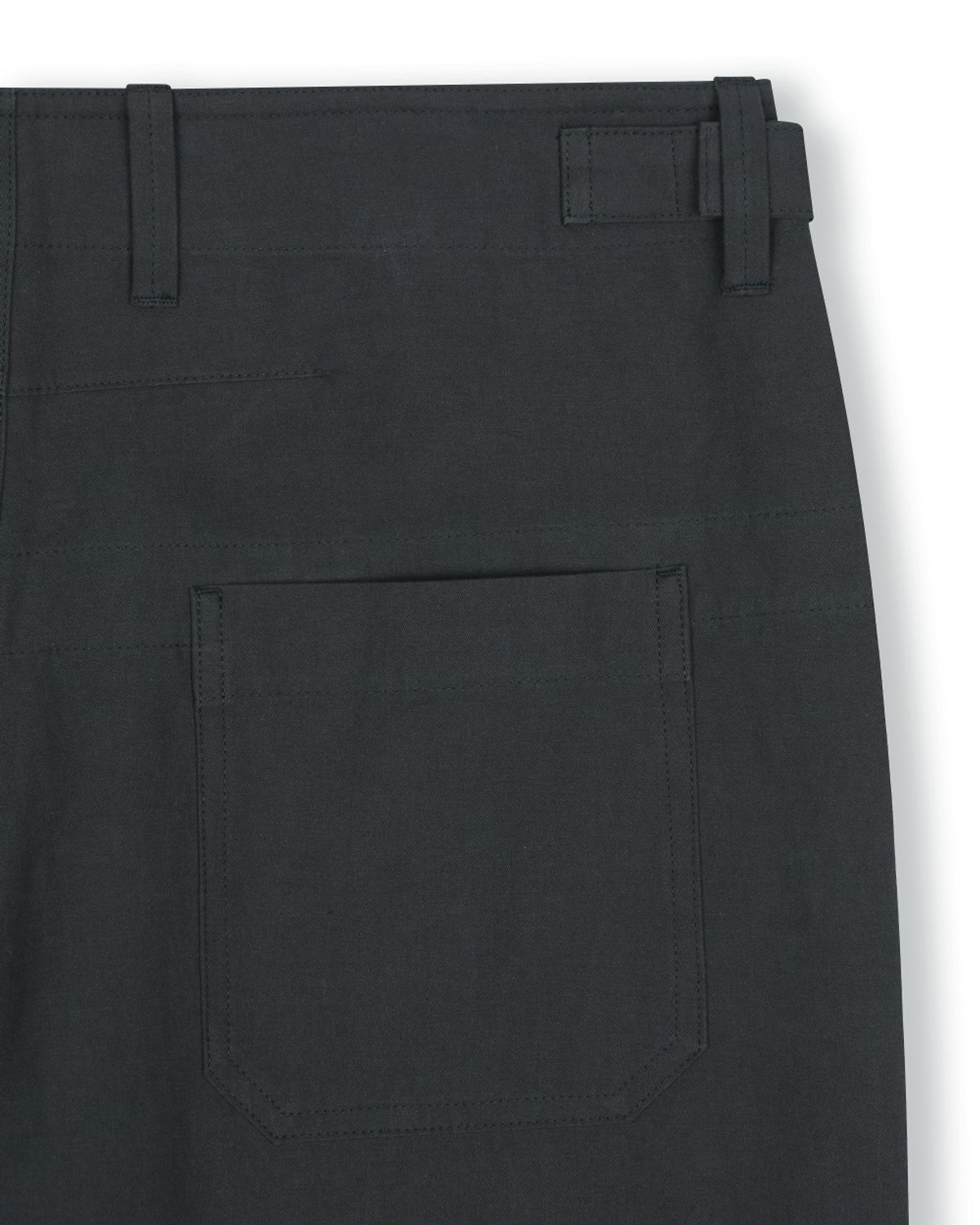 비슬로우(BESLOW) LINEN CHINO PANTS CHARCOAL
