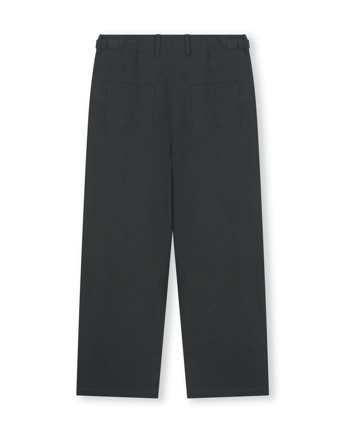 비슬로우(BESLOW) LINEN CHINO PANTS CHARCOAL