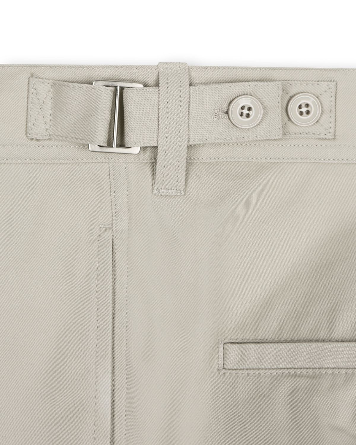 비슬로우(BESLOW) HERITAGE TWO TUCK PANTS SAND BEIGE
