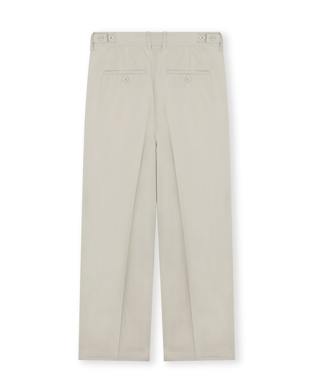 비슬로우(BESLOW) HERITAGE TWO TUCK PANTS SAND BEIGE