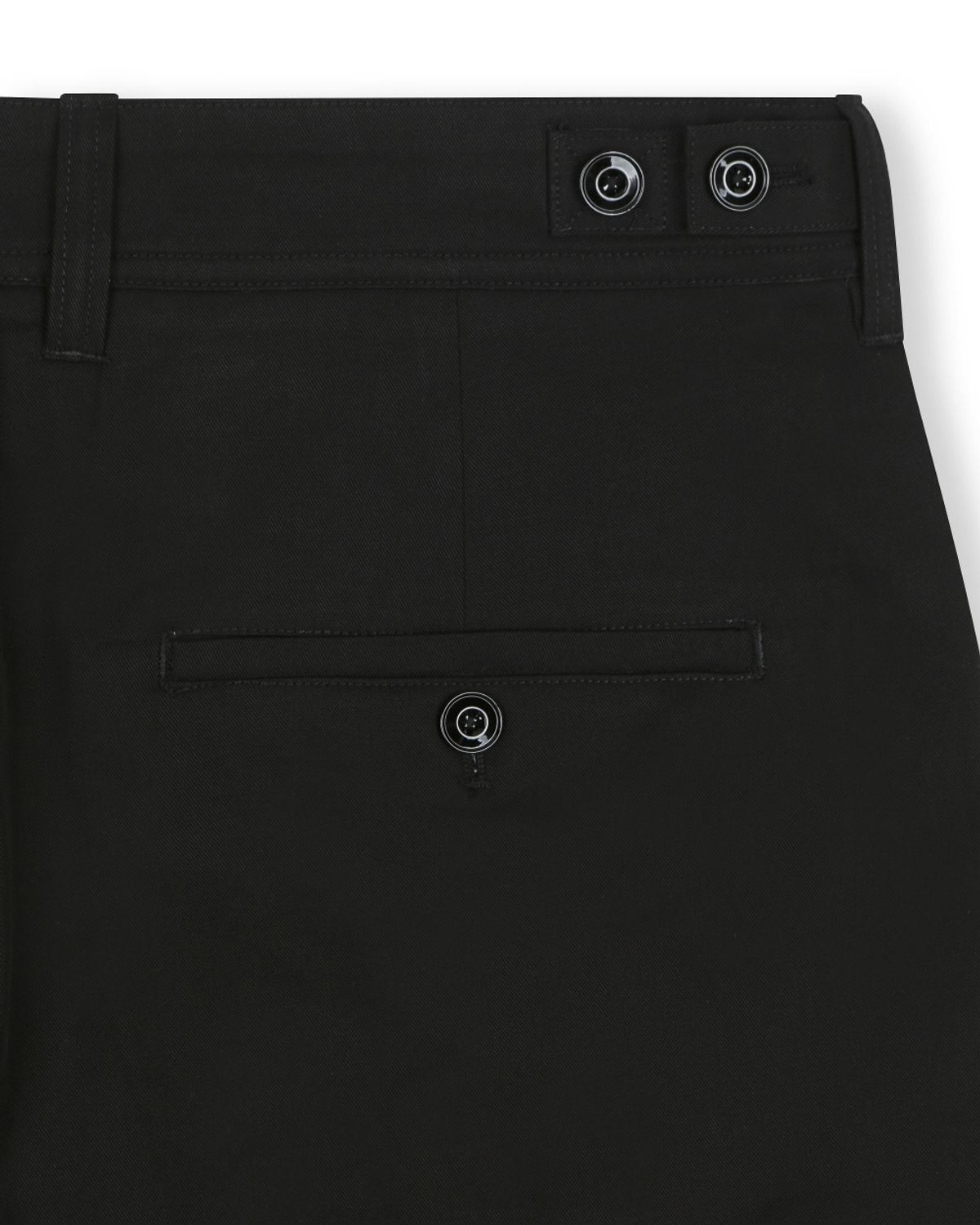 비슬로우(BESLOW) HERITAGE TWO TUCK PANTS BLACK