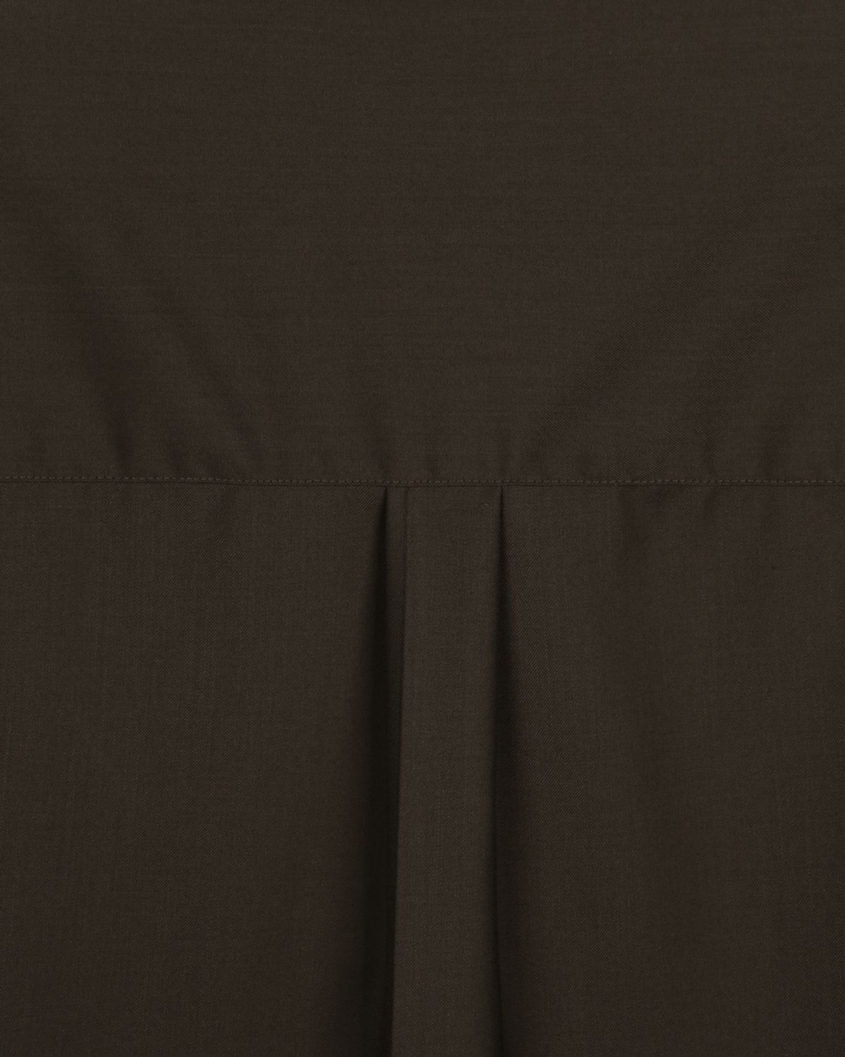 비슬로우(BESLOW) MILITARY CONVERTIBLE COLLAR SHIRT DARK BROWN