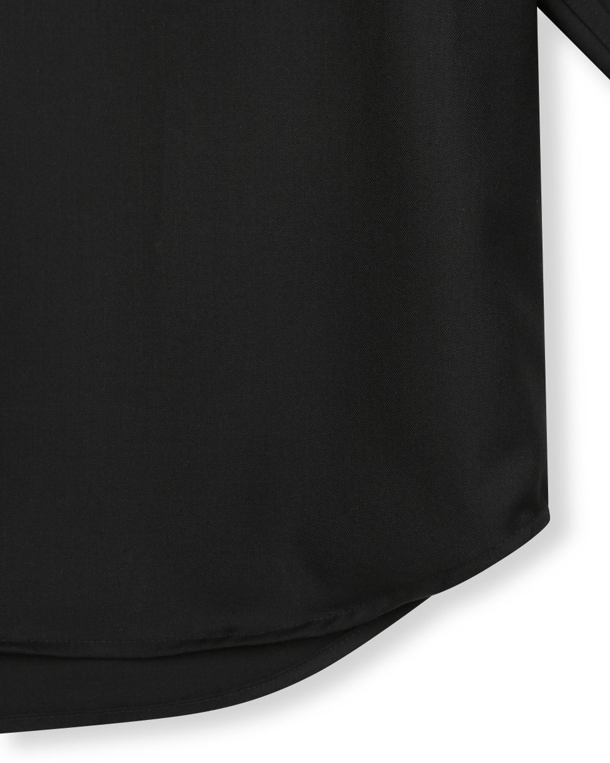비슬로우(BESLOW) MILITARY CONVERTIBLE COLLAR SHIRT BLACK