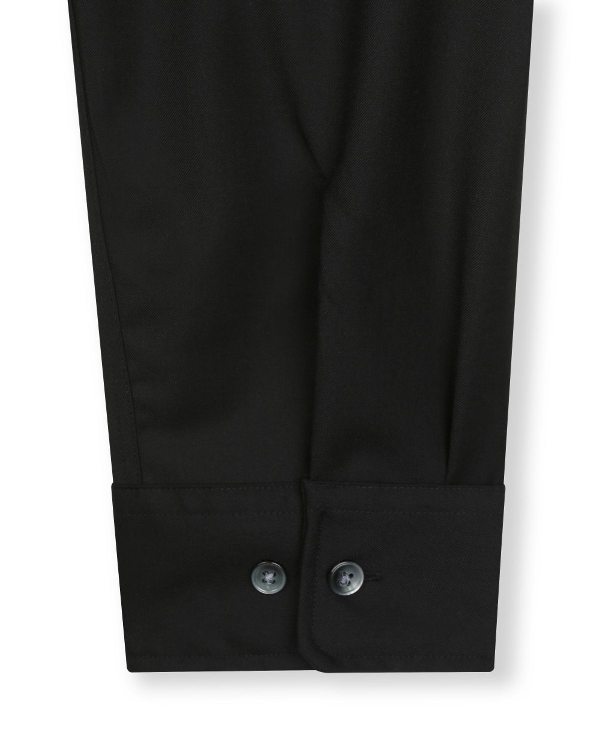 비슬로우(BESLOW) MILITARY CONVERTIBLE COLLAR SHIRT BLACK