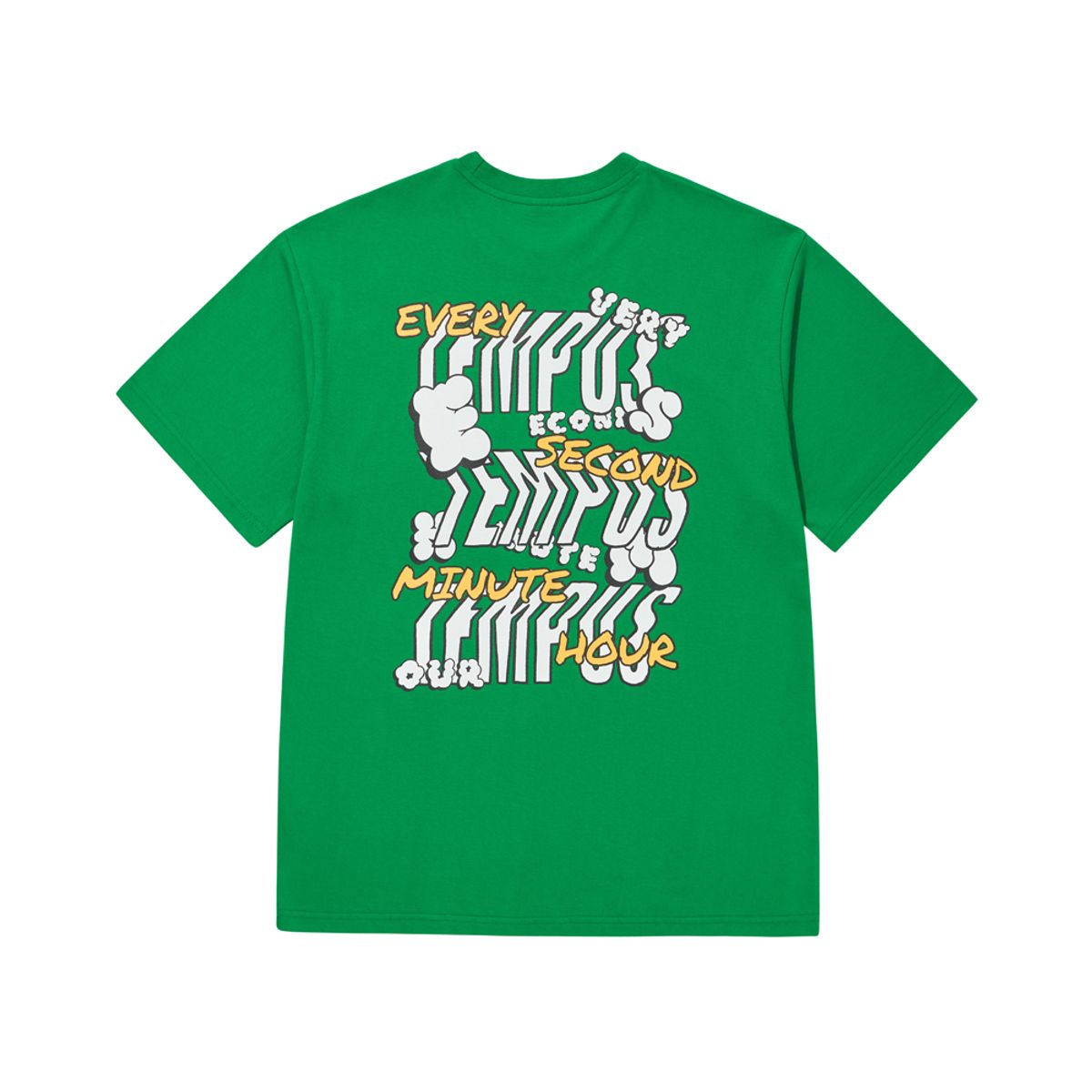 템푸스스튜디오(TEMPUS STUDIO) CLOUD GRAPHIC T-SHIRT [GREEN]