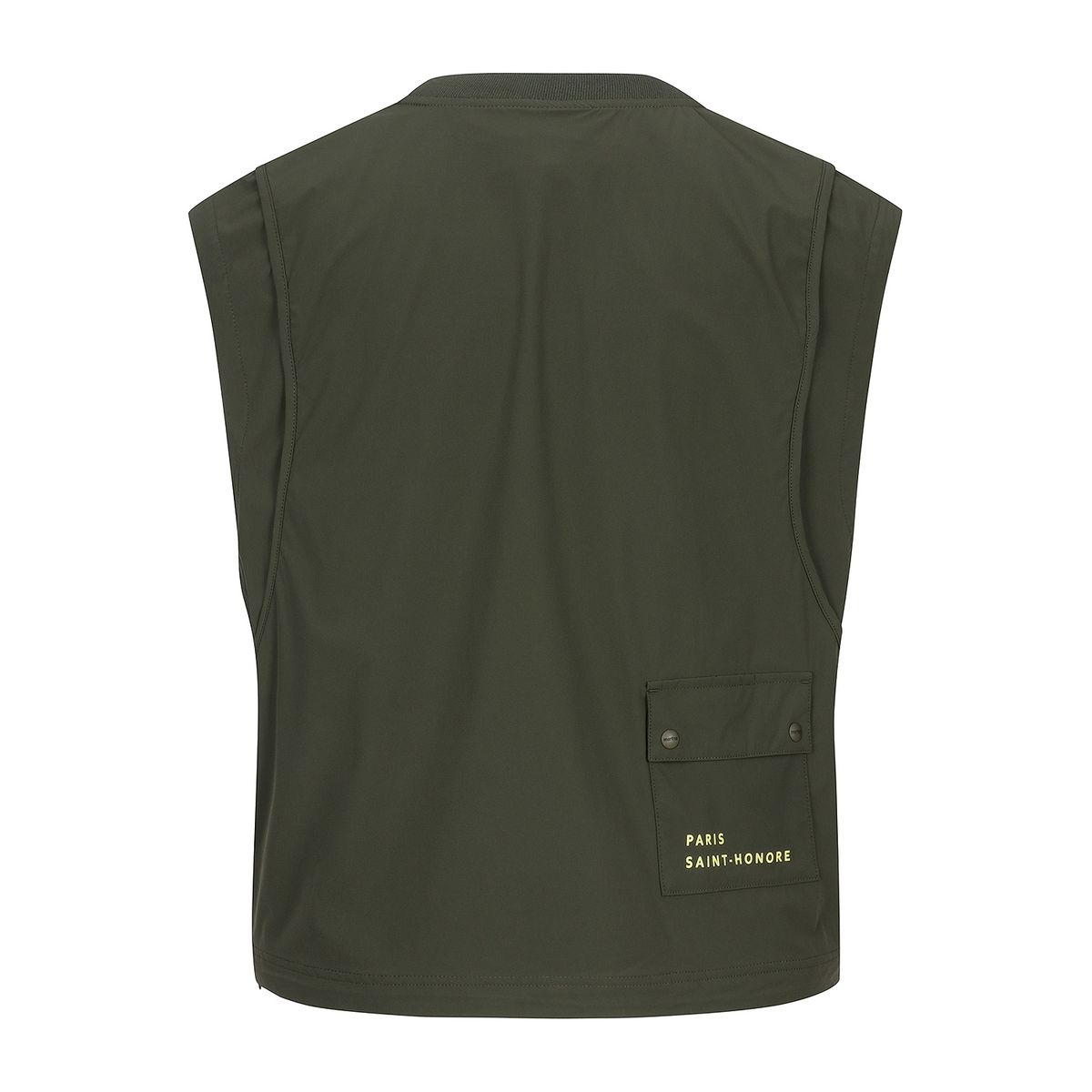 마틴골프(MARTINE GOLF) Round Neck Vest_Khaki