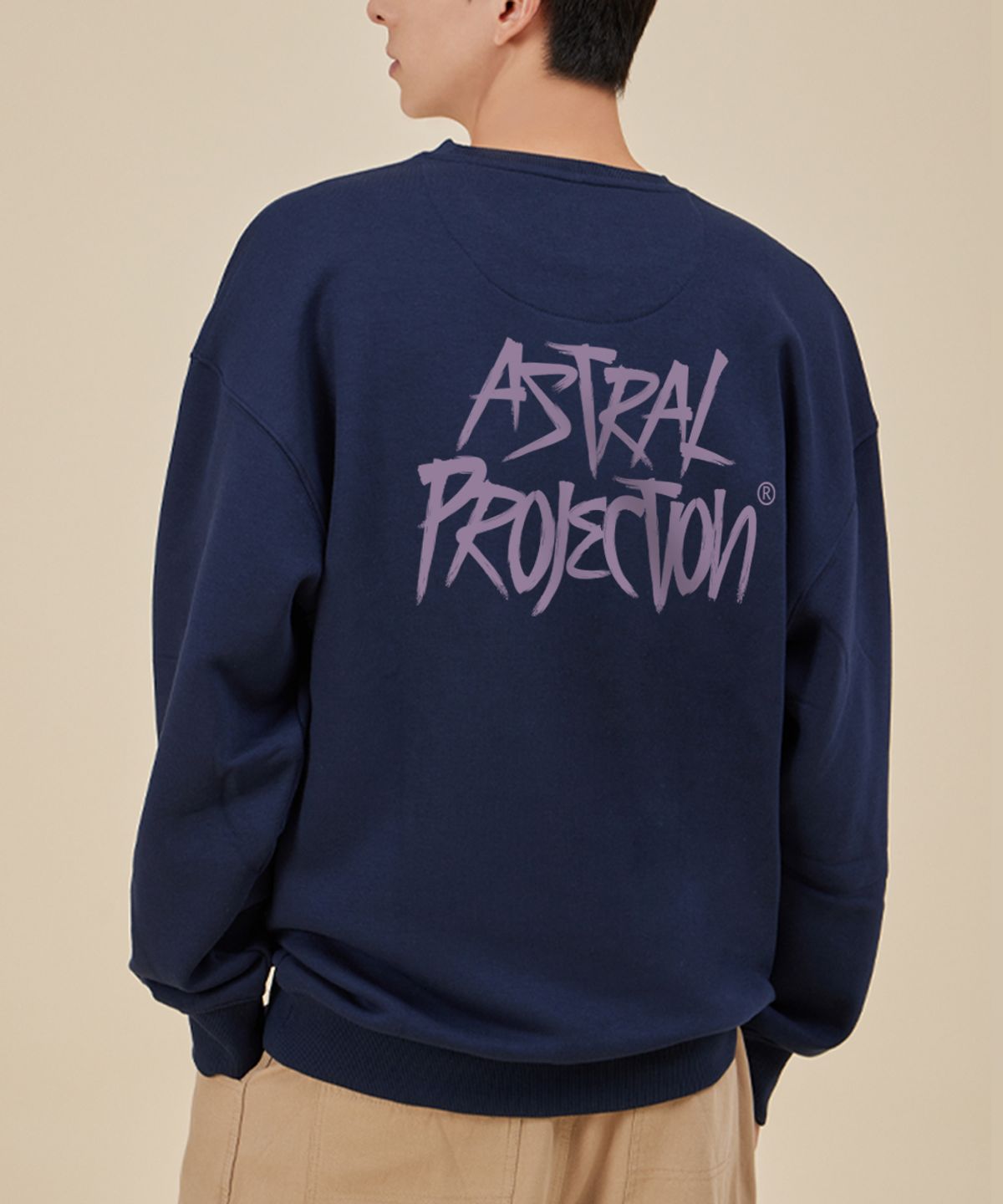 아스트랄 프로젝션(ASTRAL PROJECTION) 2PACK 그래피티 레터링 루즈핏 맨투맨