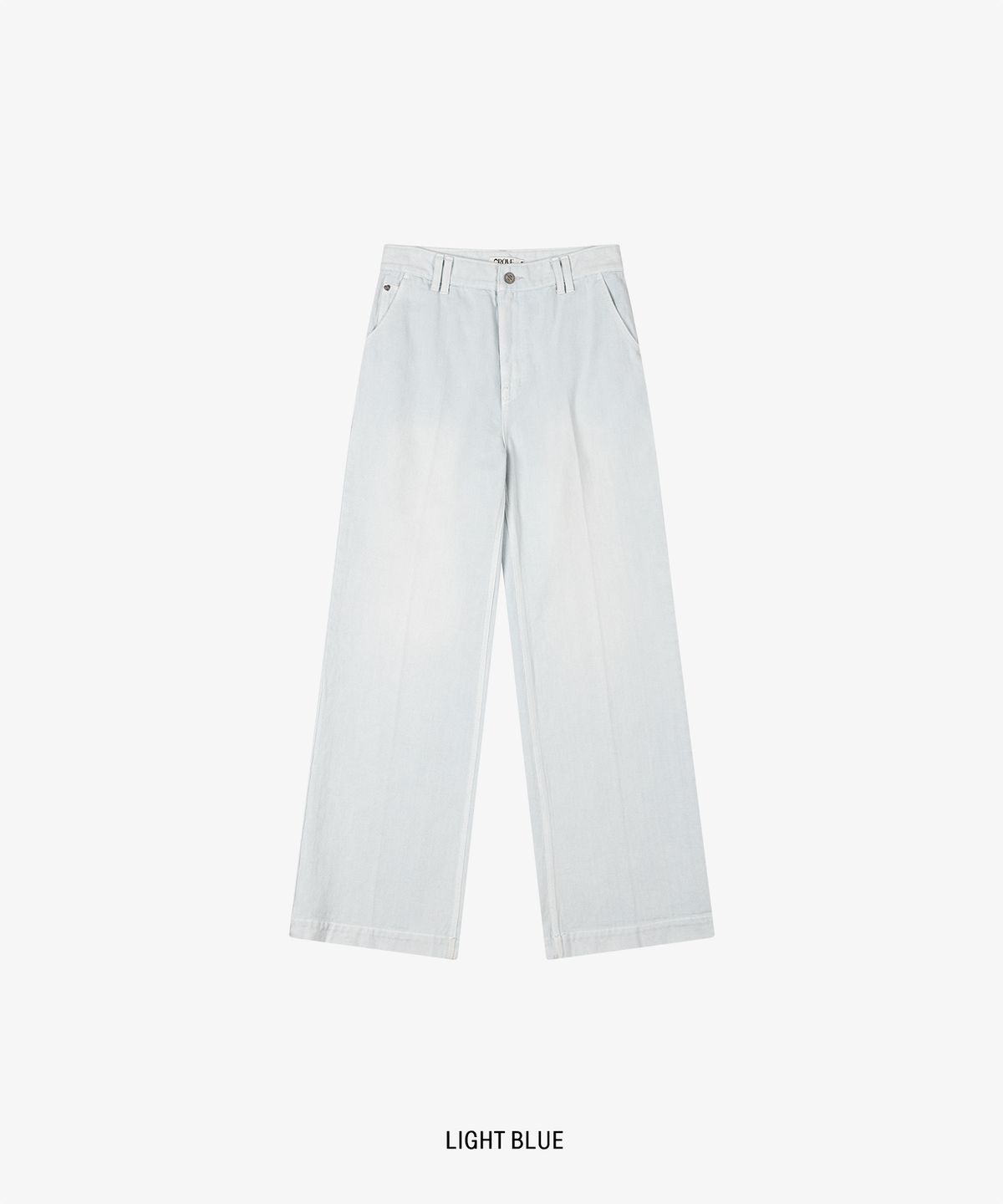 그로브(GROVE) MAT STRAIGHT DENIM PANTS_LIGHT BLUE