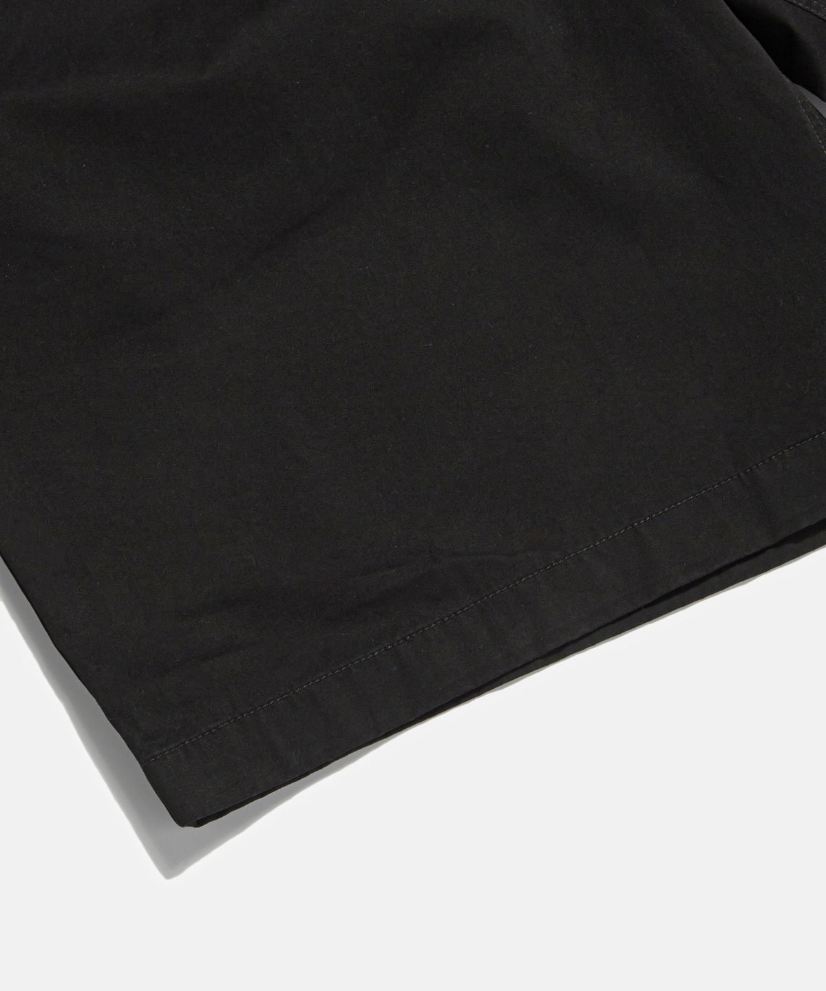 에스피오나지(ESPIONAGE) Wide Officer Shorts Black