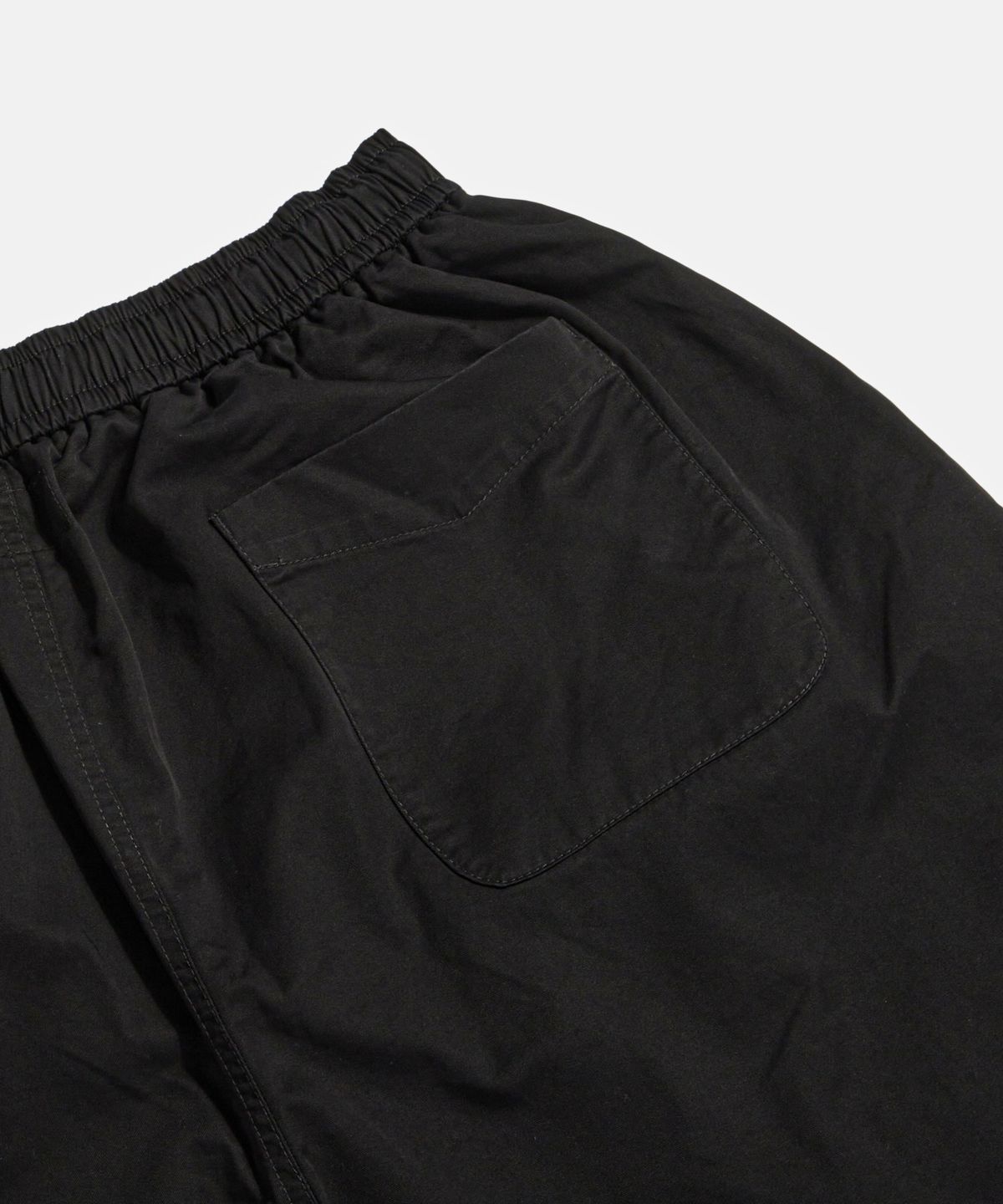 에스피오나지(ESPIONAGE) Wide Officer Shorts Black