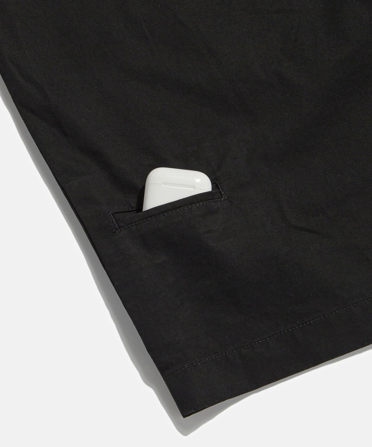 에스피오나지(ESPIONAGE) Wide Officer Shorts Black