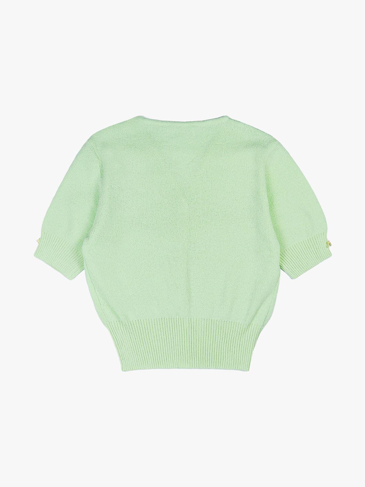 핑크파인애플(PINK PINEAPPLE) SUN SHOWER KNIT CARDIGAN_MINT