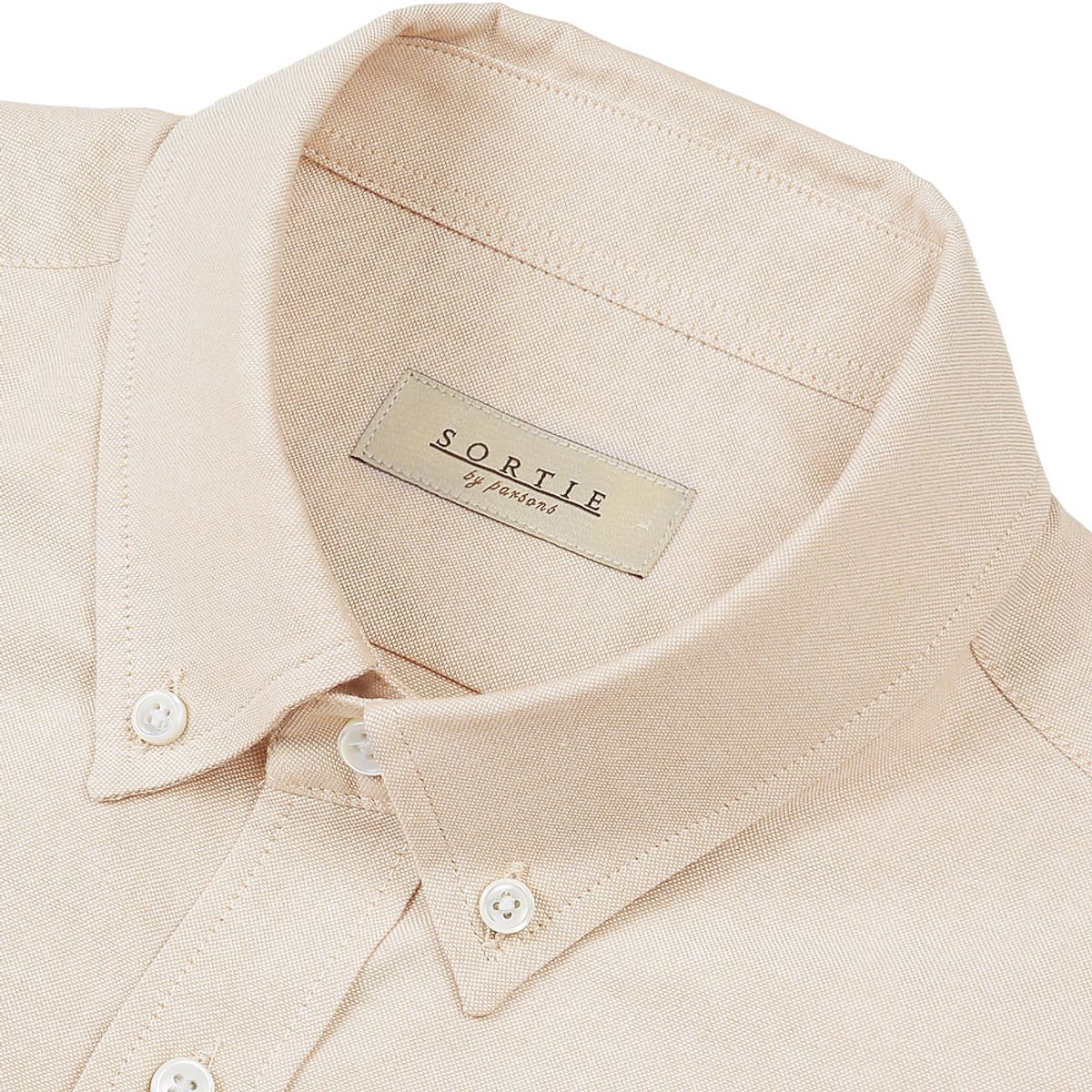 솔티(SORTIE) 041 Oxford Button-down Shirts (Beige)